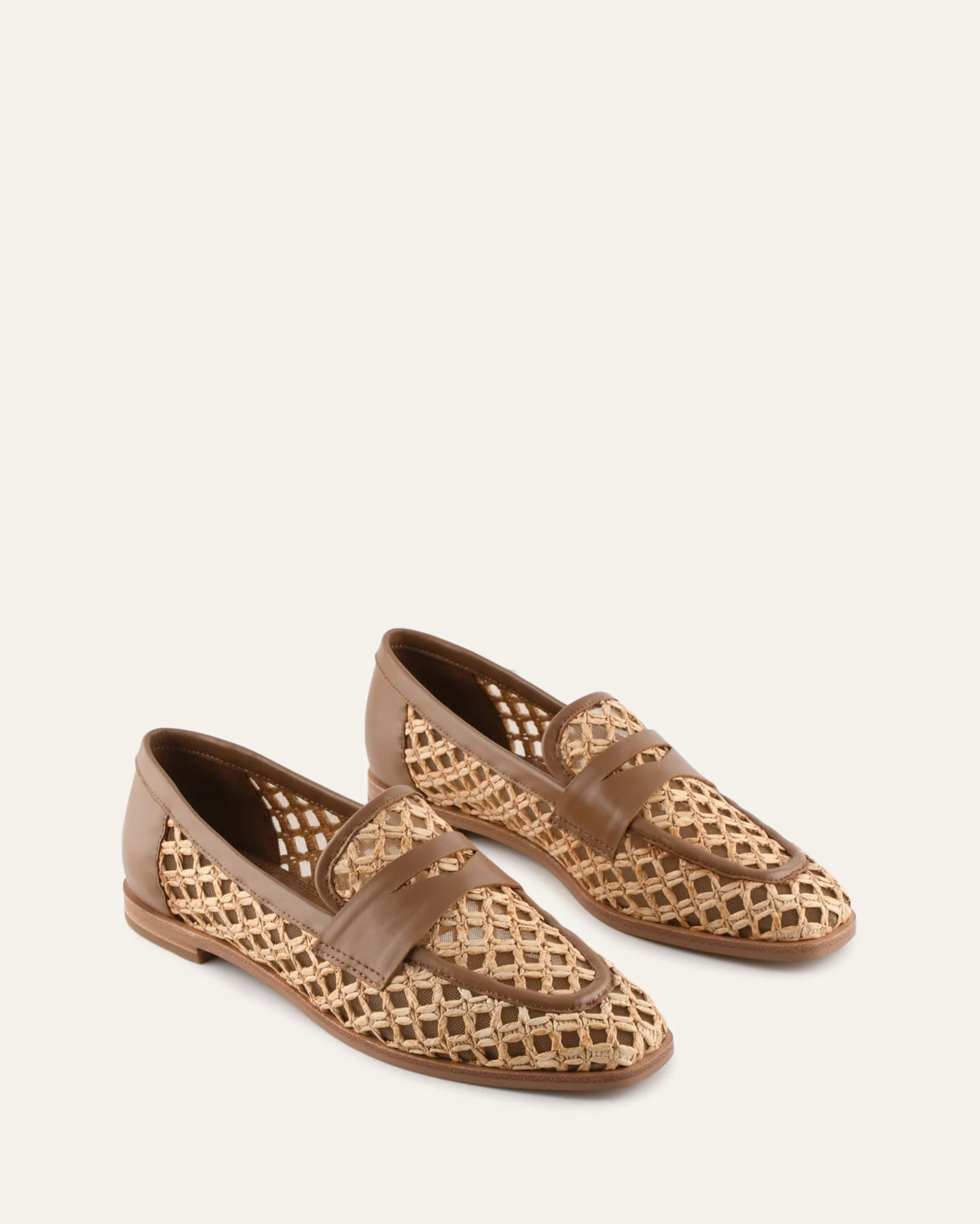 ABBOTT LOAFERS NATURAL RAFFIA - Image 3