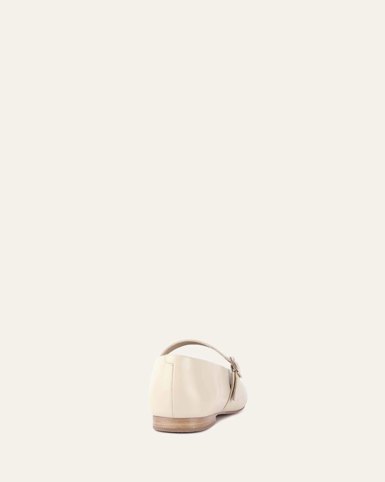 APRIL CASUAL FLATS SAND LEATHER - Image 5