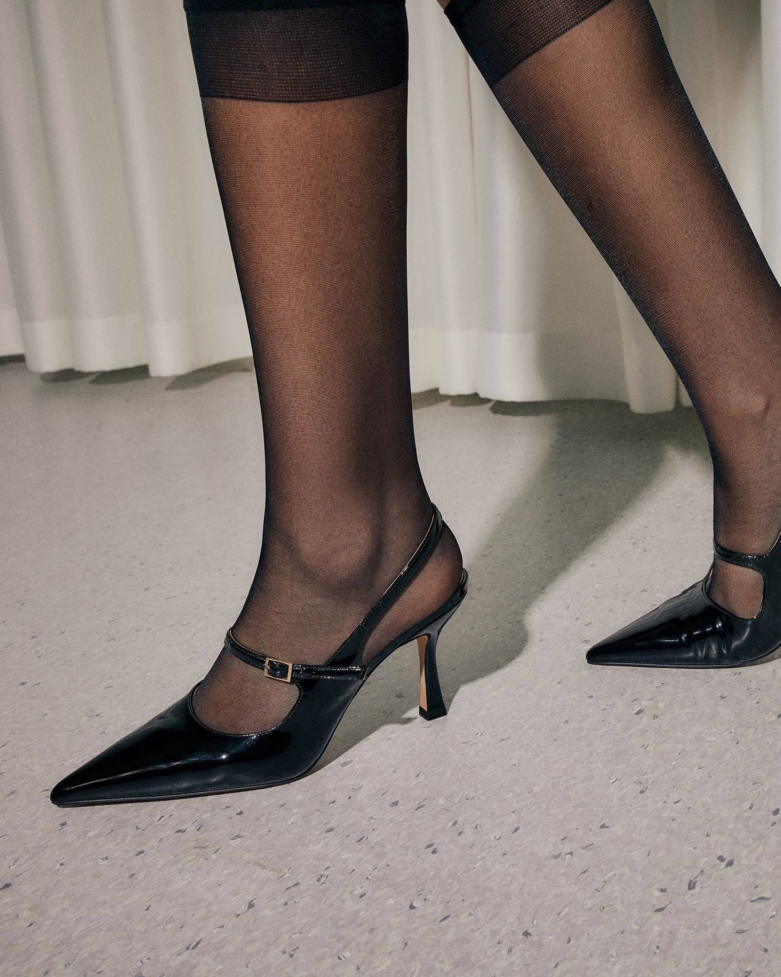 ARCHER HIGH HEELS BLACK PATENT - Image 11