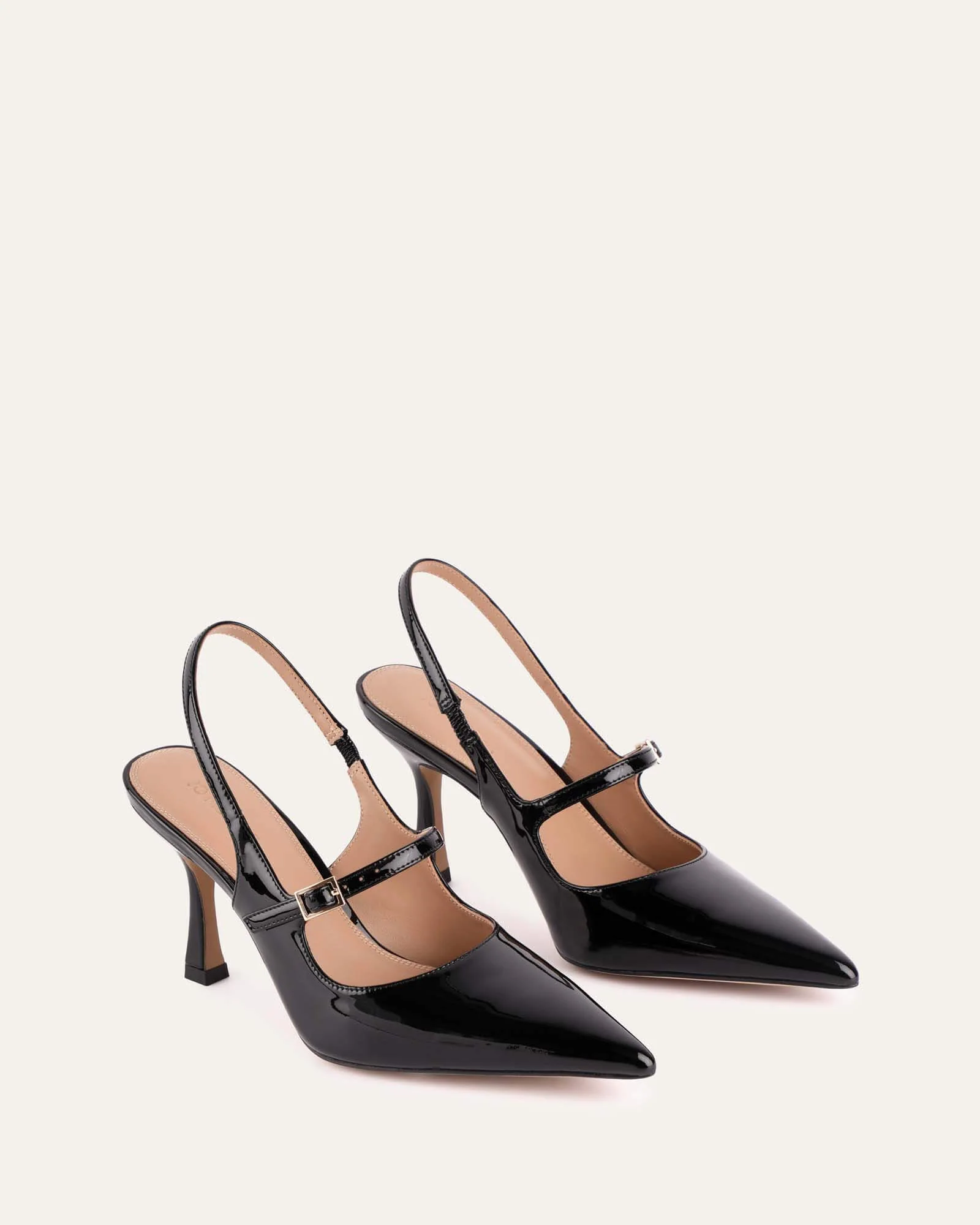 ARCHER HIGH HEELS BLACK PATENT - Image 4