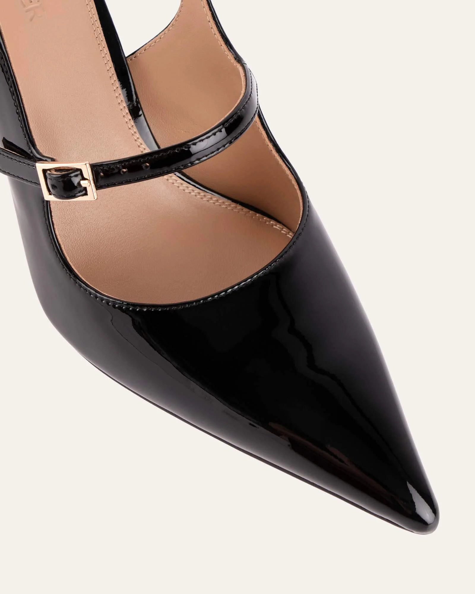 ARCHER HIGH HEELS BLACK PATENT - Image 5