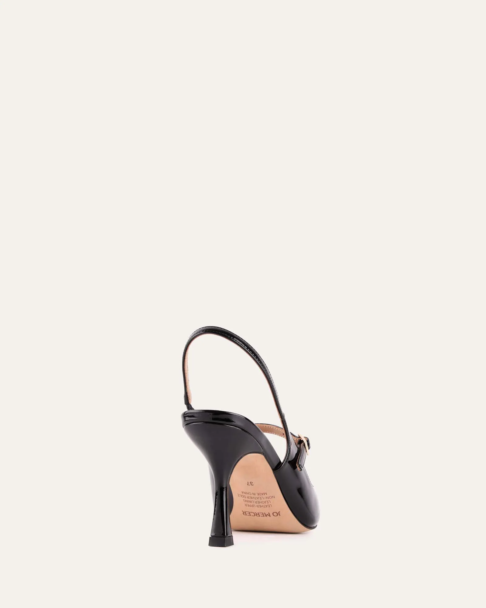 ARCHER HIGH HEELS BLACK PATENT - Image 6