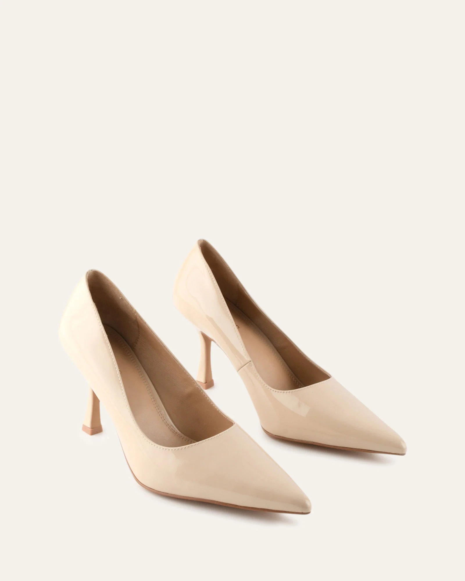 ARCTIC HIGH HEELS SAND PATENT - Image 2