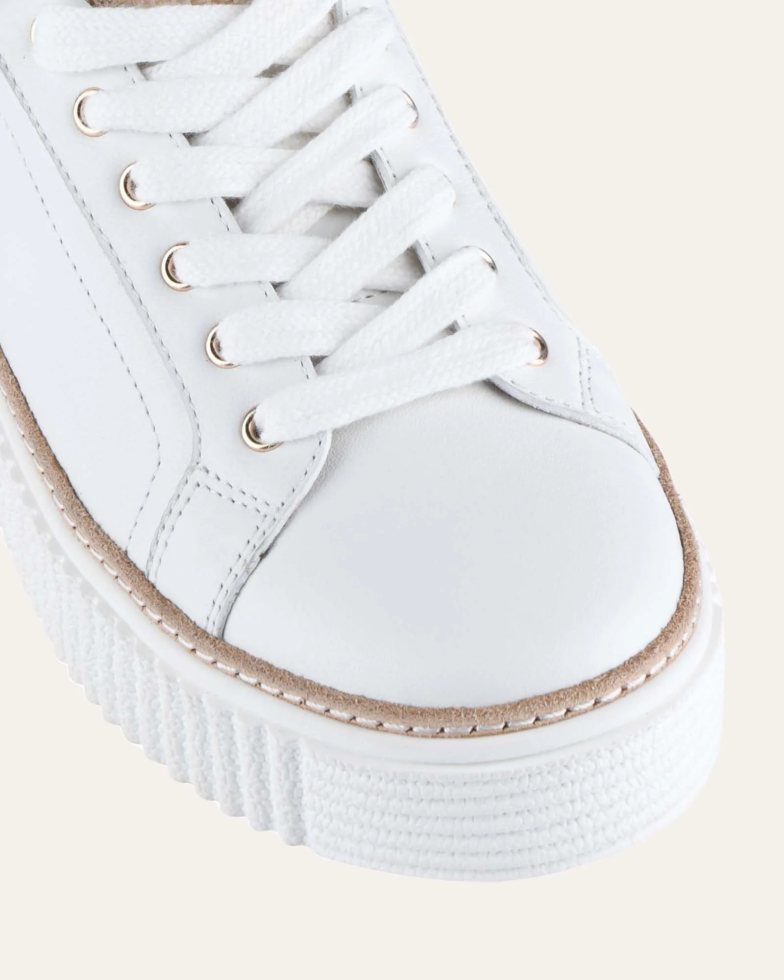 ARIANNA SNEAKERS WHITE RAFFIA - Image 4