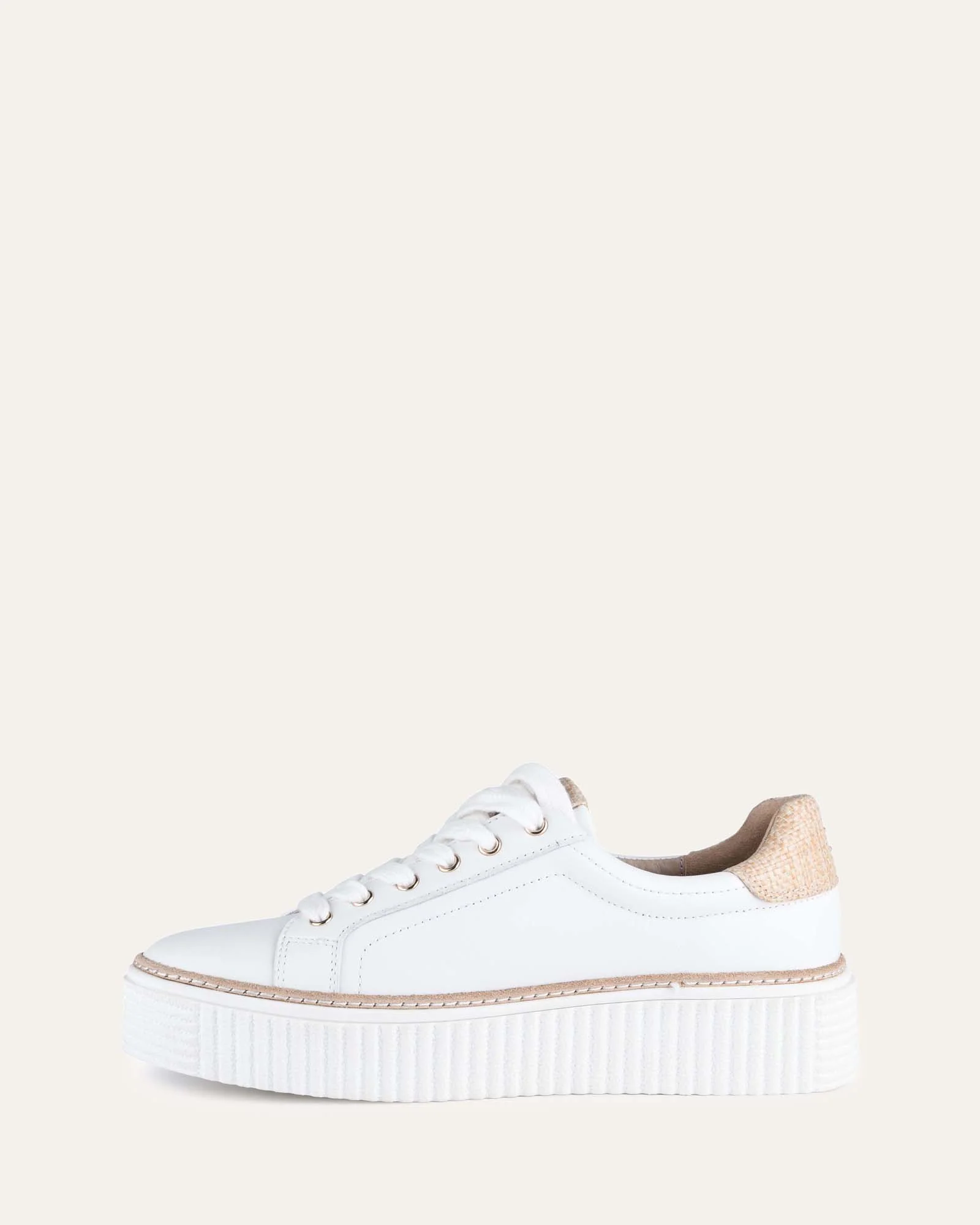 ARIANNA SNEAKERS WHITE RAFFIA - Image 6