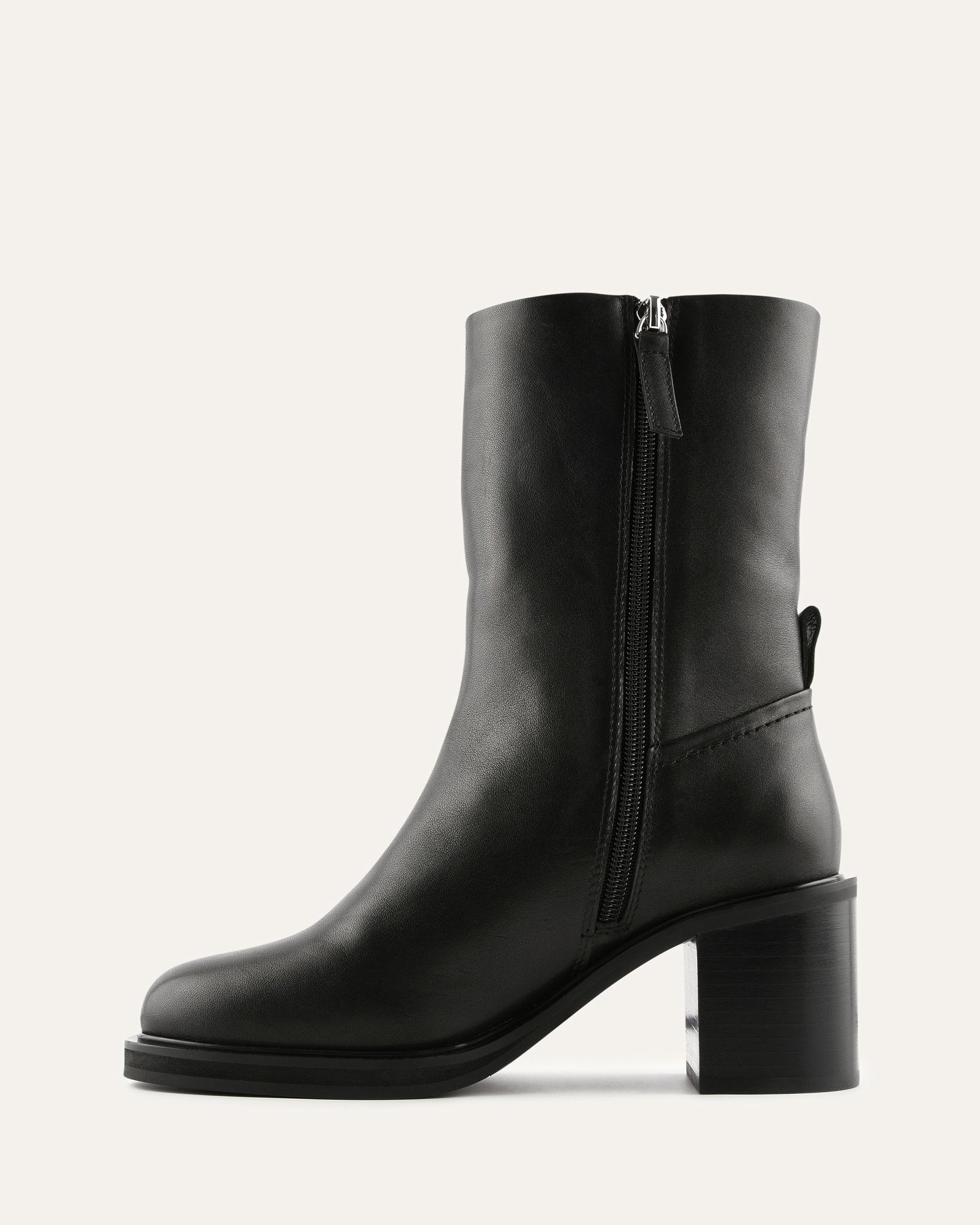 ATTICUS CALF BOOTS BLACK LEATHER - Image 7
