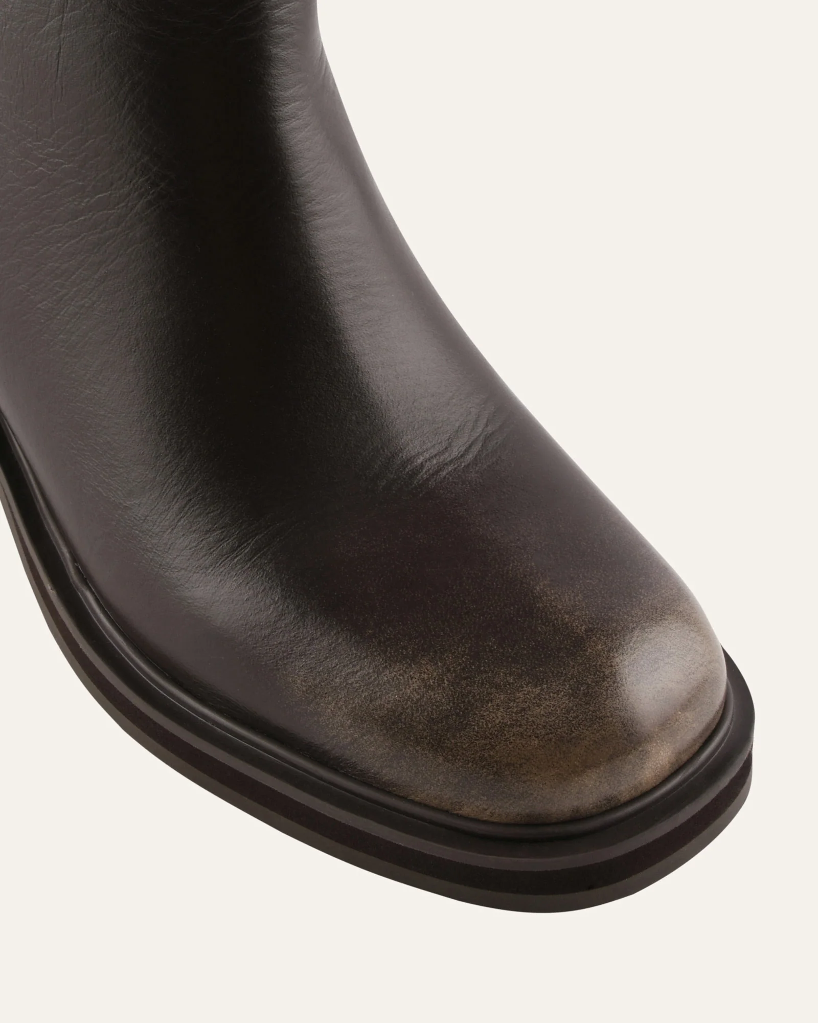 ATTICUS CALF BOOTS BROWN LEATHER - Image 5