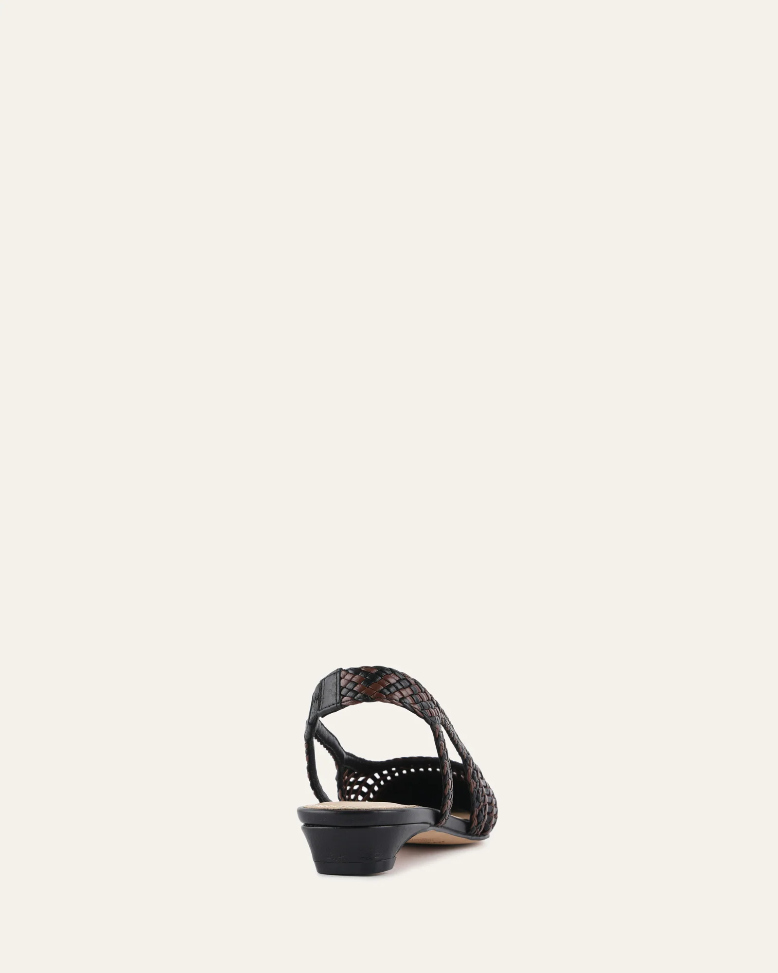 AUBREY DRESS FLATS BLACK/PECAN LEATHER - Image 5