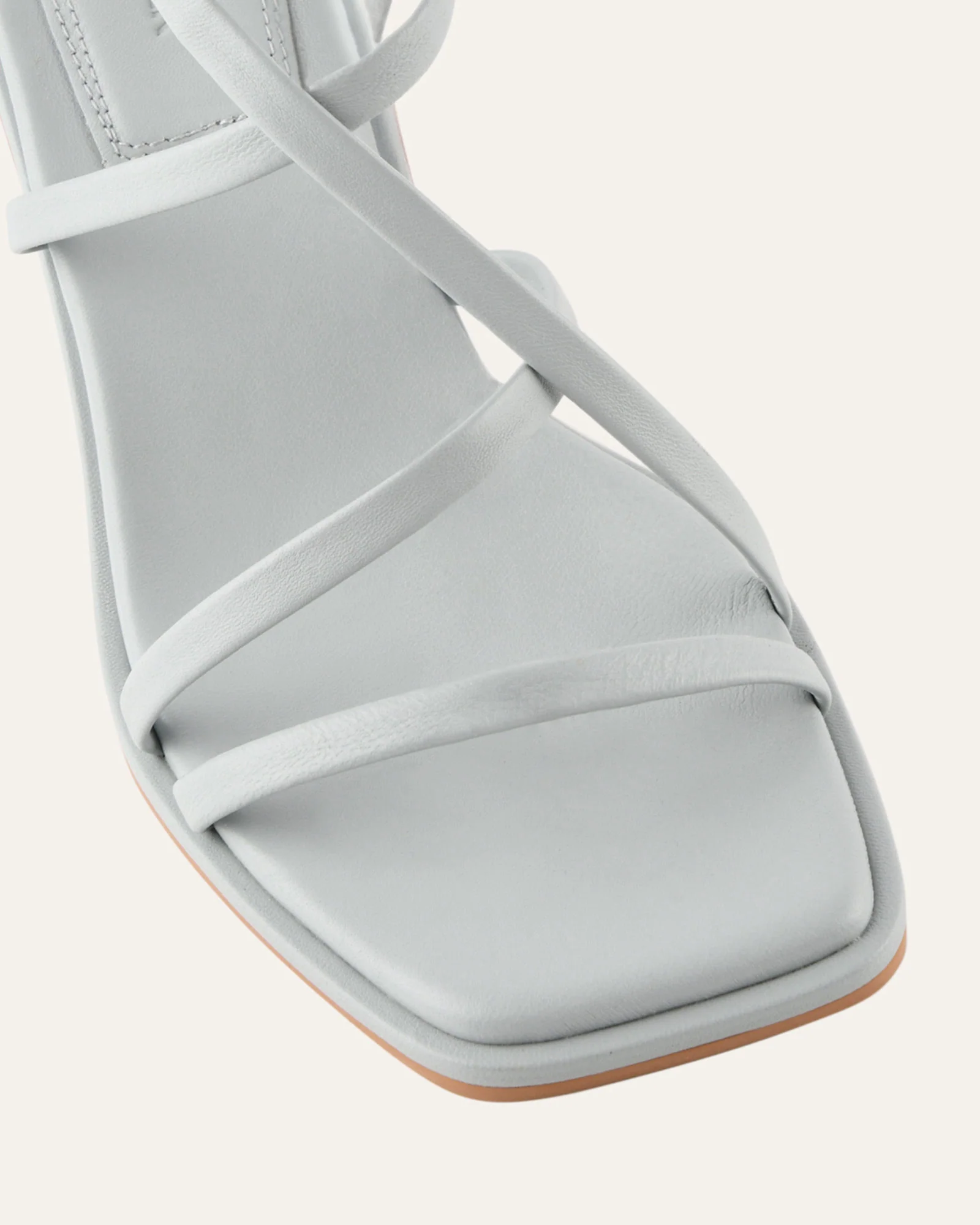 BASK HIGH HEEL SANDALS DUSK BLUE LEATHER - Image 4