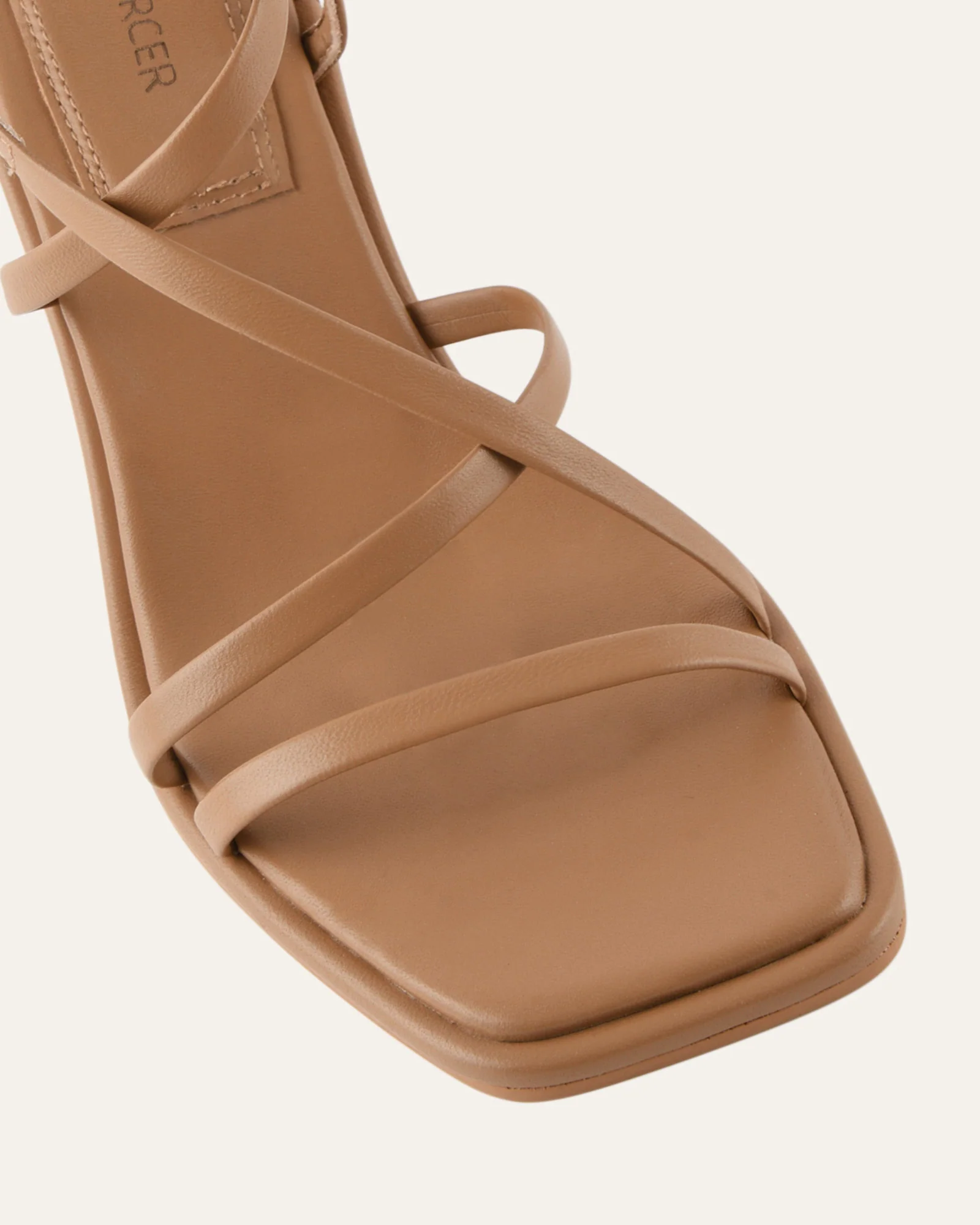 BASK HIGH HEEL SANDALS TAN LEATHER - Image 4