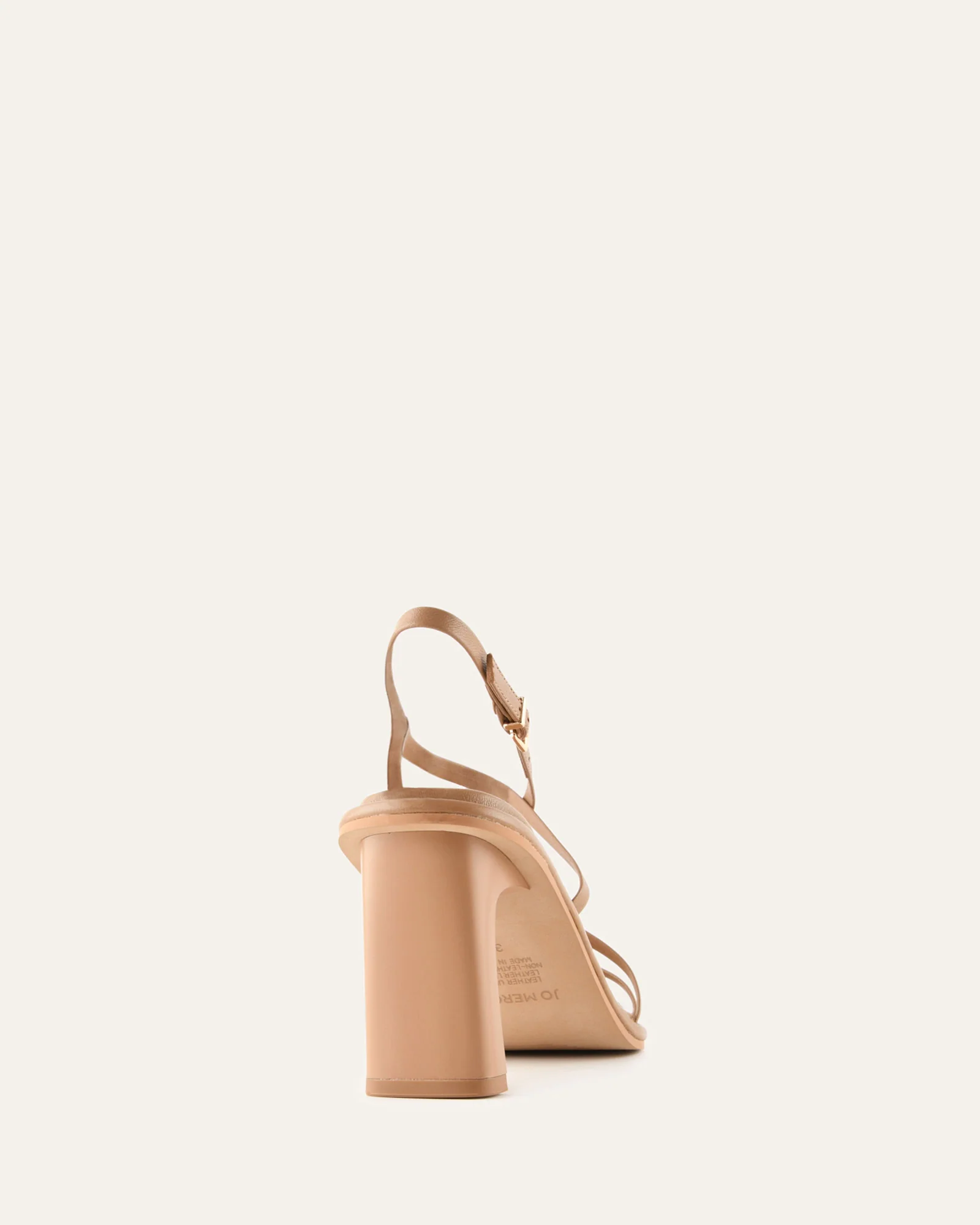 BASK HIGH HEEL SANDALS TAN LEATHER - Image 5