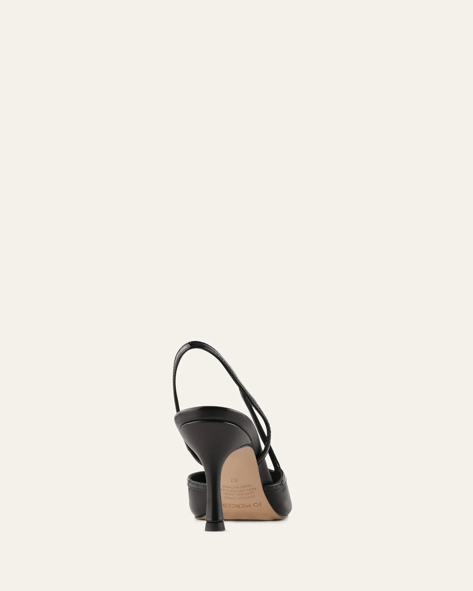 BECK MID HEELS BLACK LEATHER - Image 5