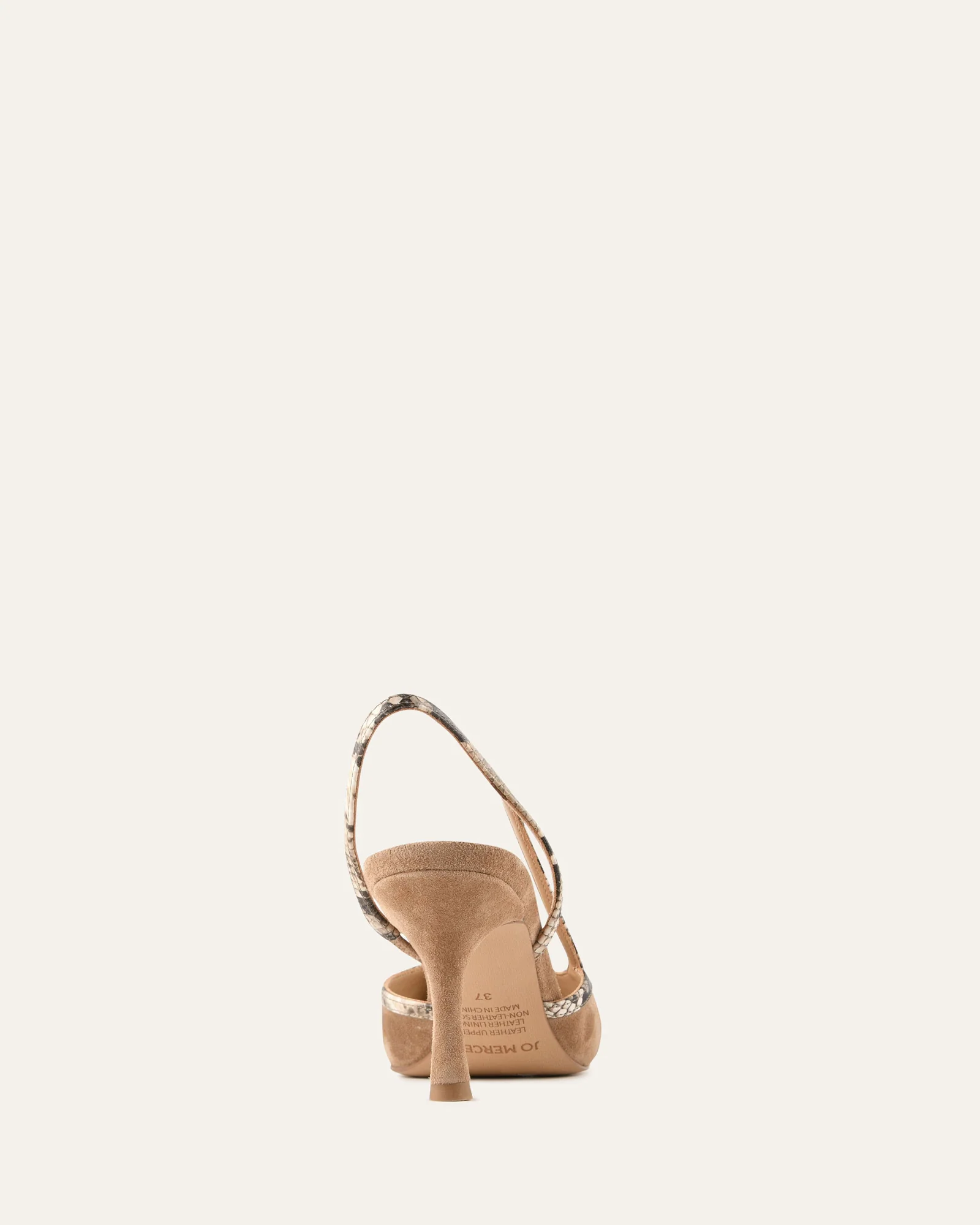 BECK MID HEELS LATTE SUEDE - Image 5
