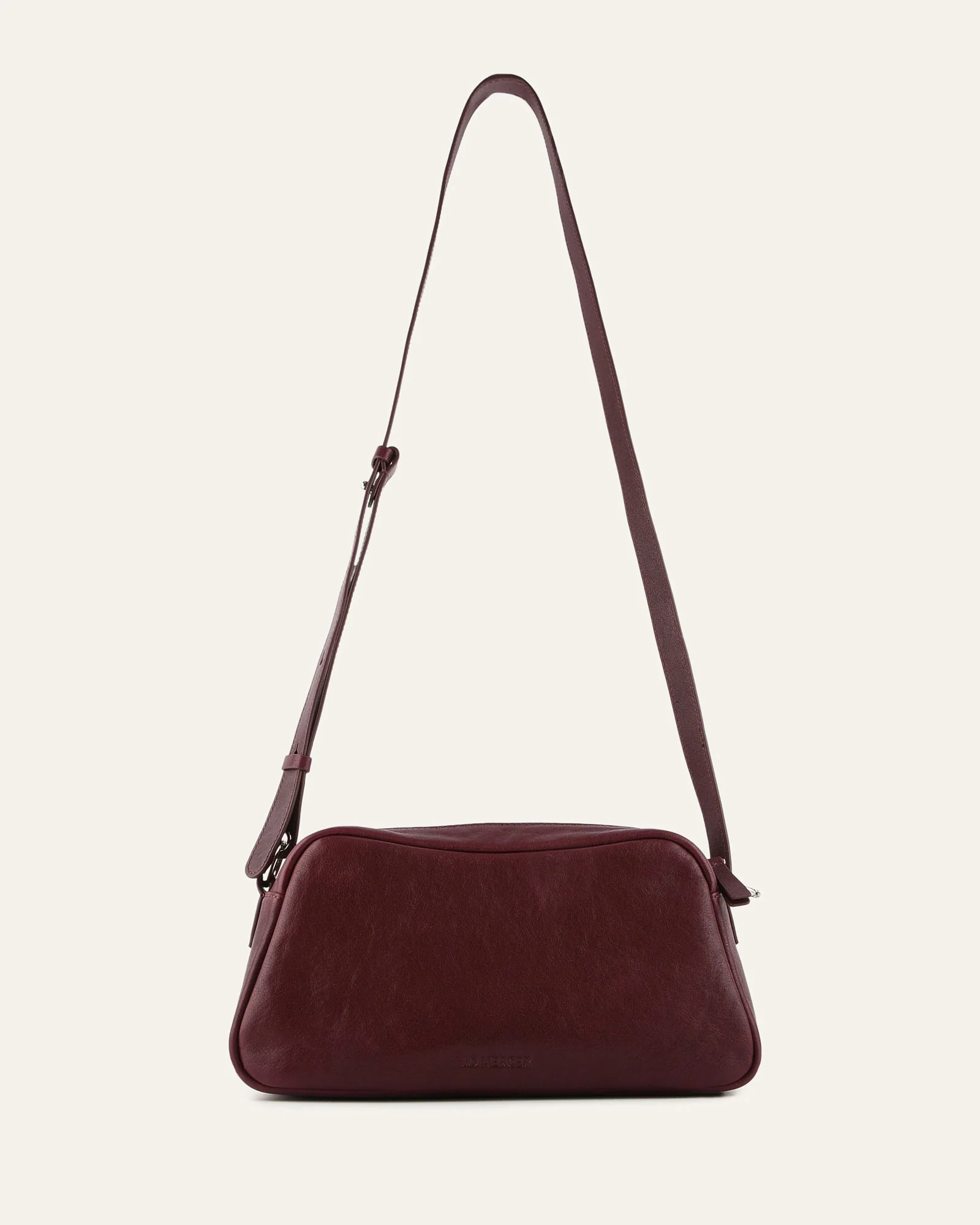BECKY CROSSBODY BAG MERLOT LEATHER - Image 4