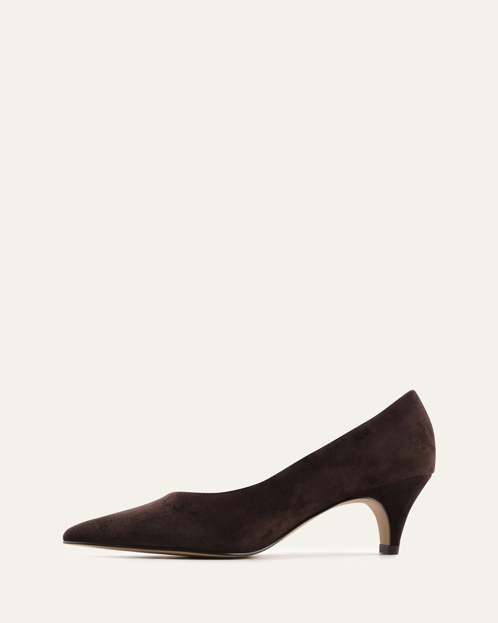 BLAIR LOW HEELS BITTER CHOC SUEDE - Image 6
