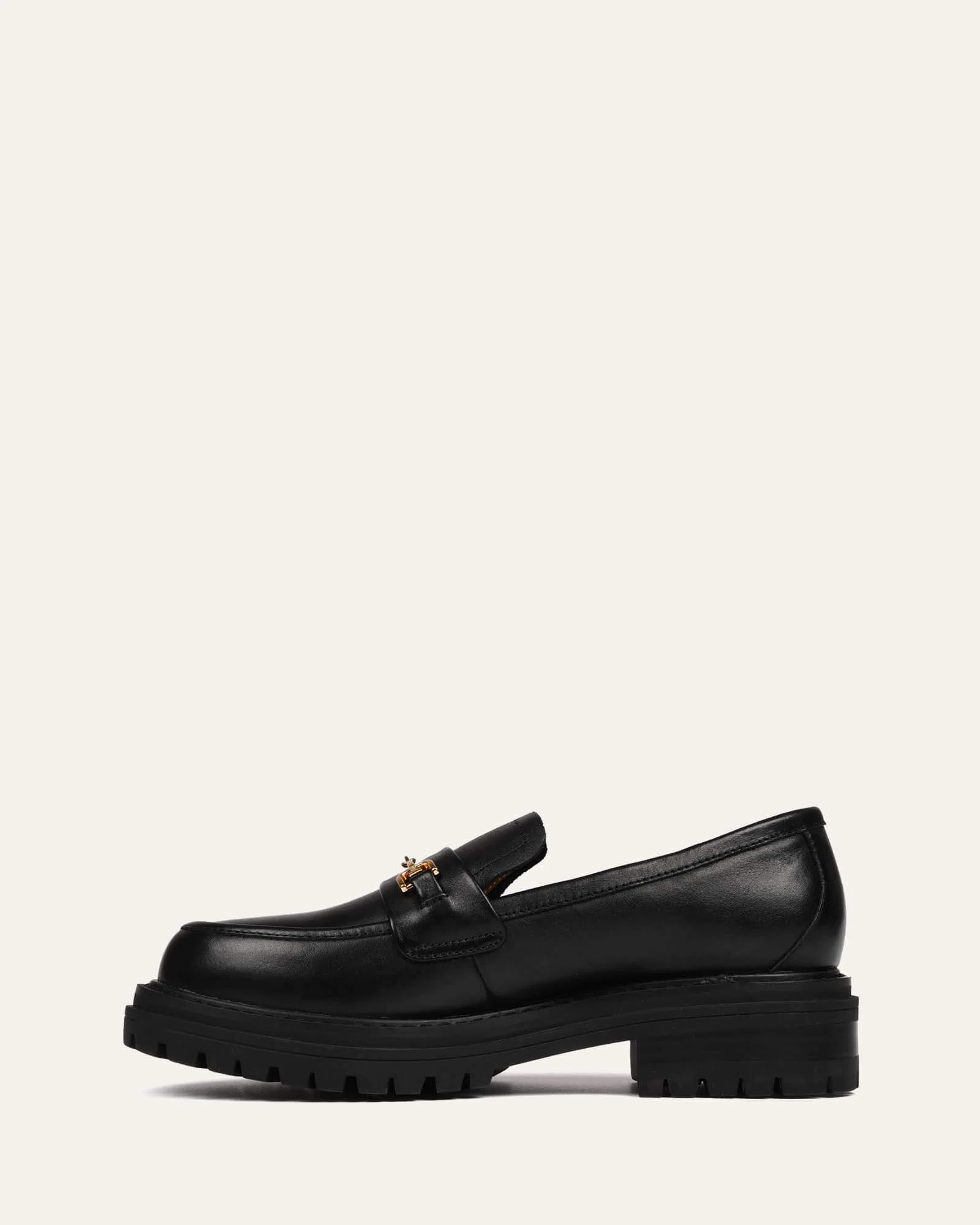 BRIXTON LOAFERS BLACK LEATHER - Image 6