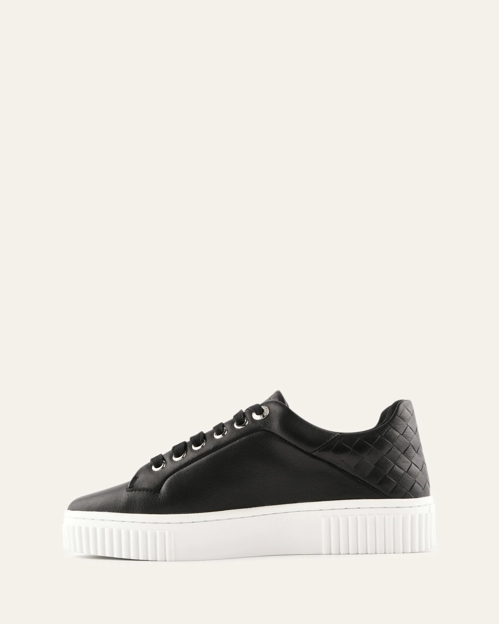 CAMPBELL SNEAKERS BLACK LEATHER - Image 5