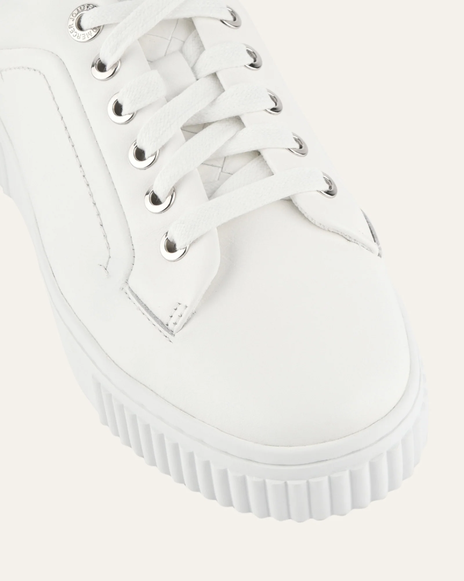 CAMPBELL SNEAKERS WHITE LEATHER - Image 4