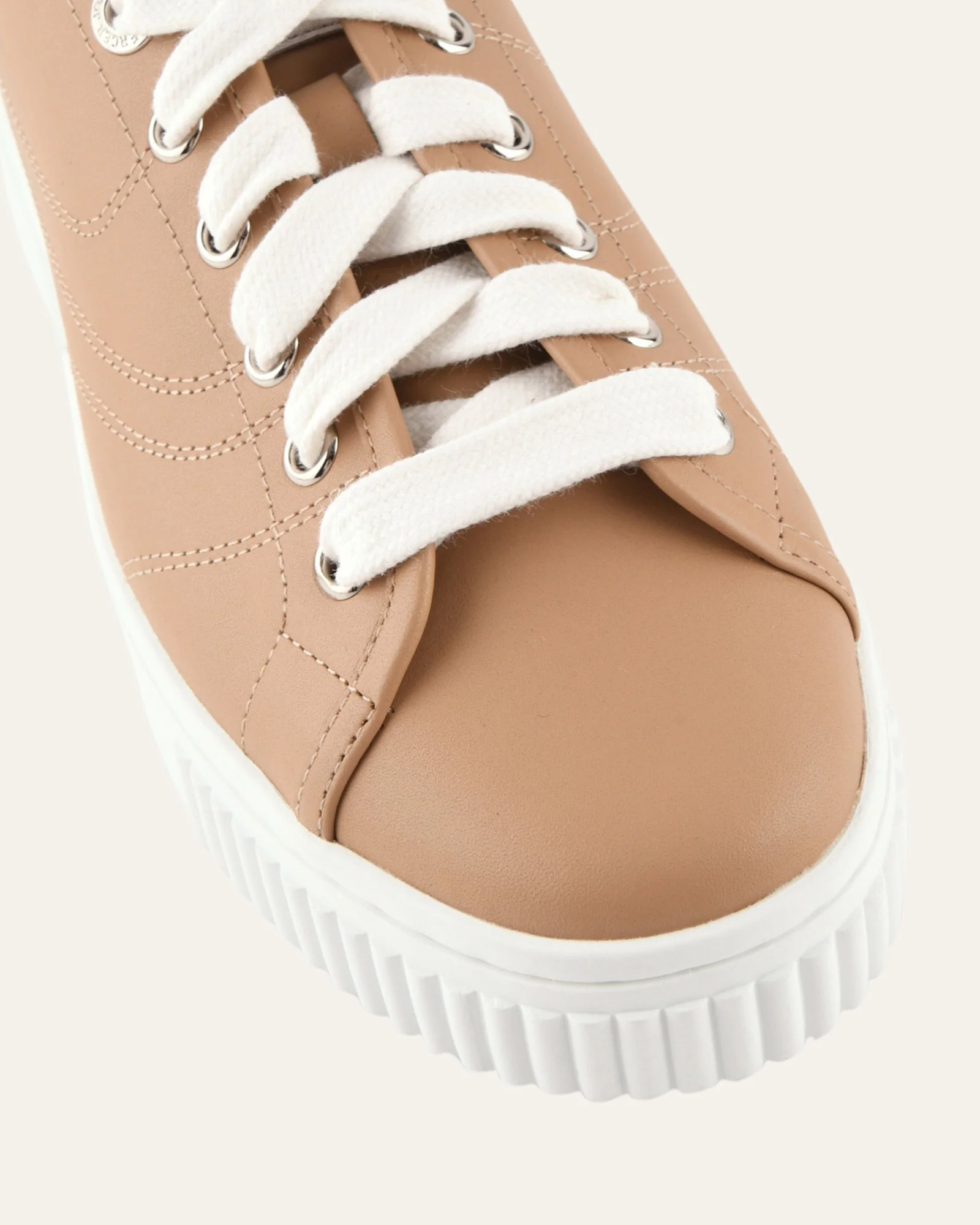 CAPRI SNEAKERS TAN LEATHER - Image 3