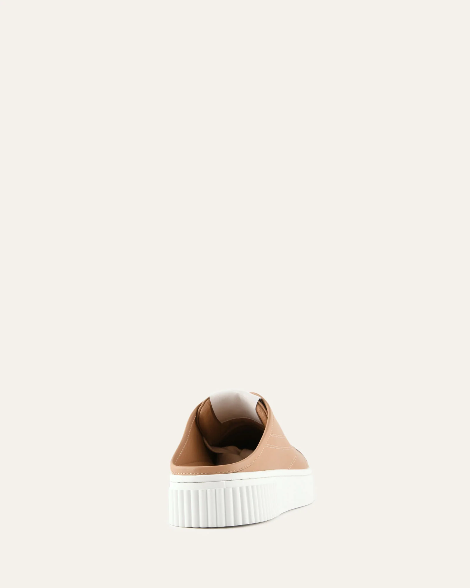 CAPRI SNEAKERS TAN LEATHER - Image 4