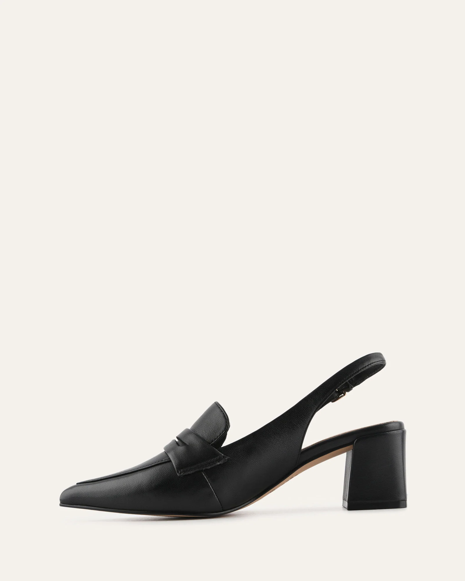 CARLTON LOW HEELS BLACK LEATHER - Image 6