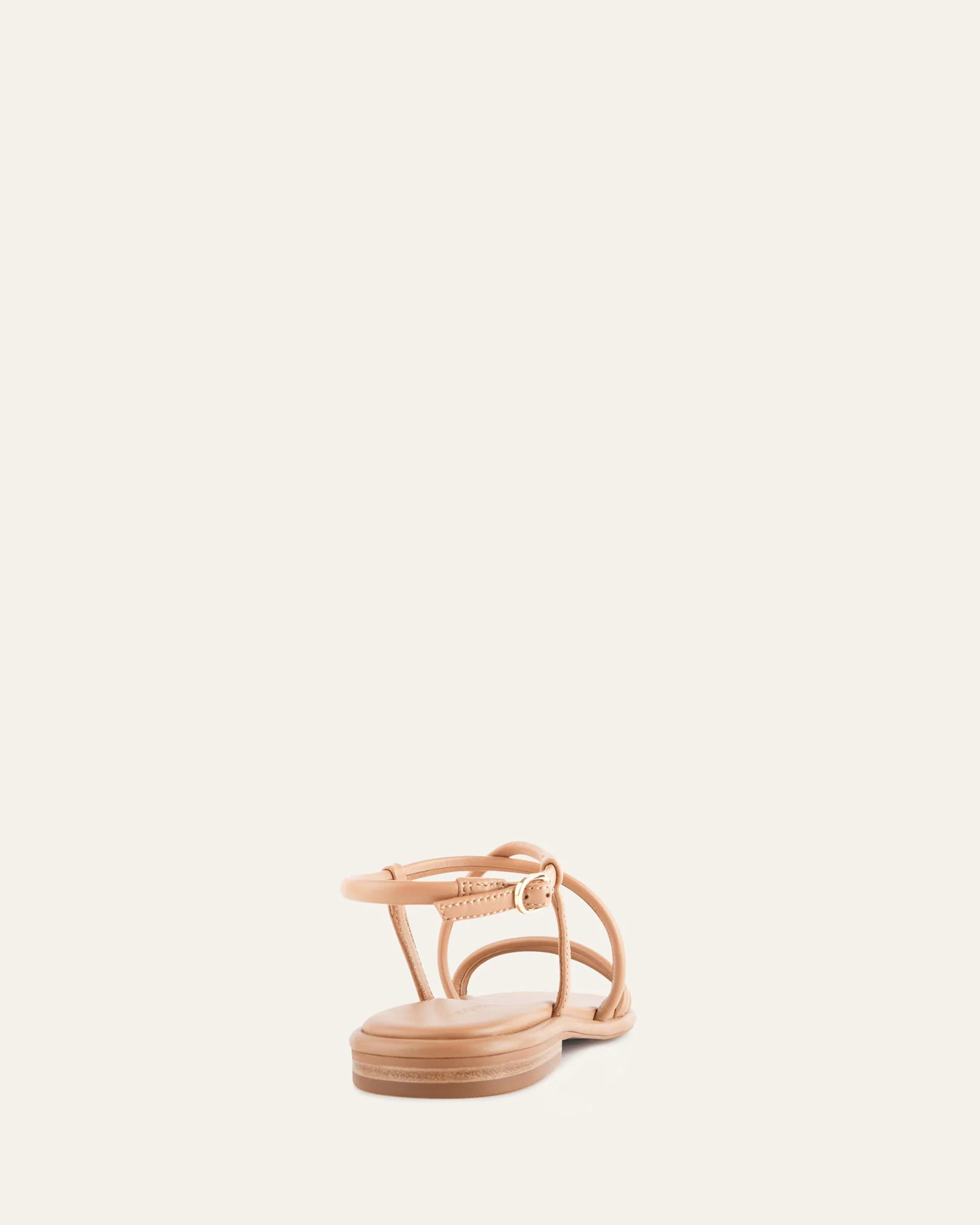 CATALINA FLAT SANDALS TOFFEE LEATHER - Image 4
