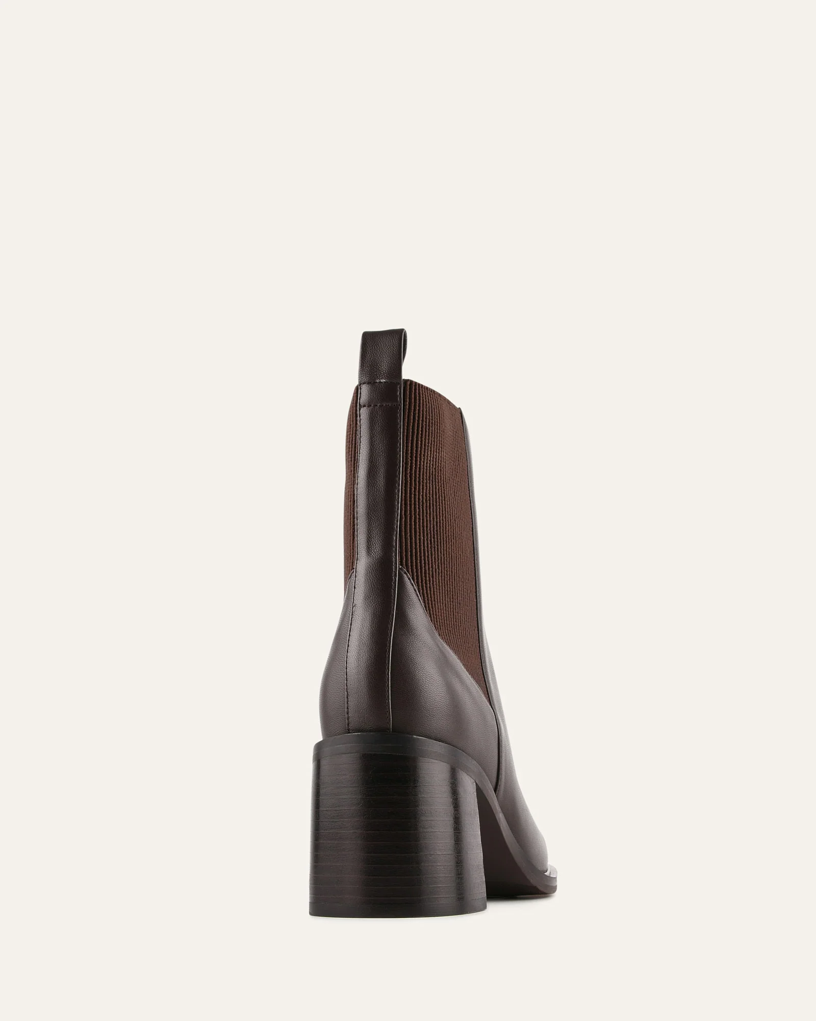 CHARLIE MID ANKLE BOOTS BITTER CHOC LEATHER - Image 4