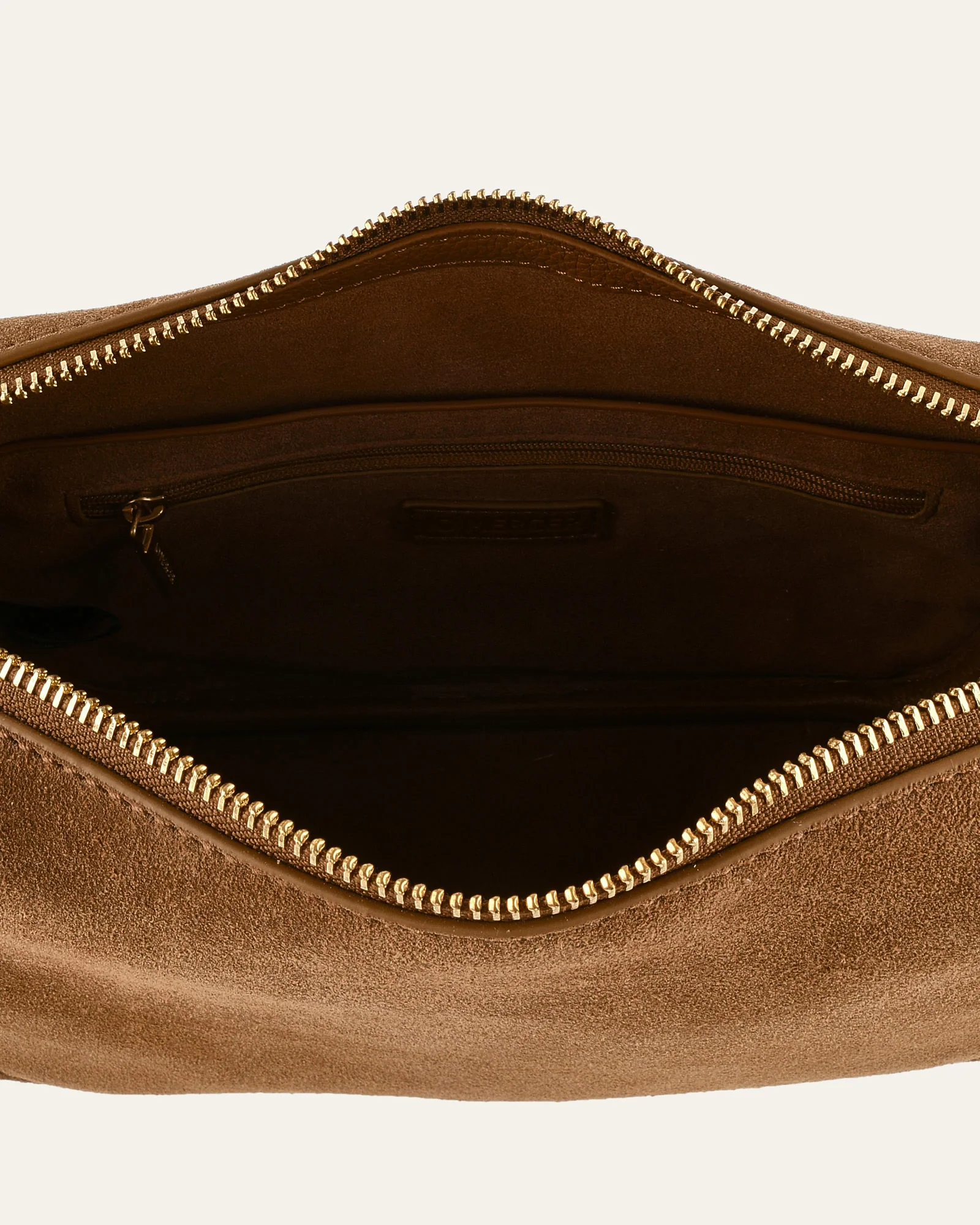 CHASE CROSSBODY BAG BISCUIT SUEDE - Image 5