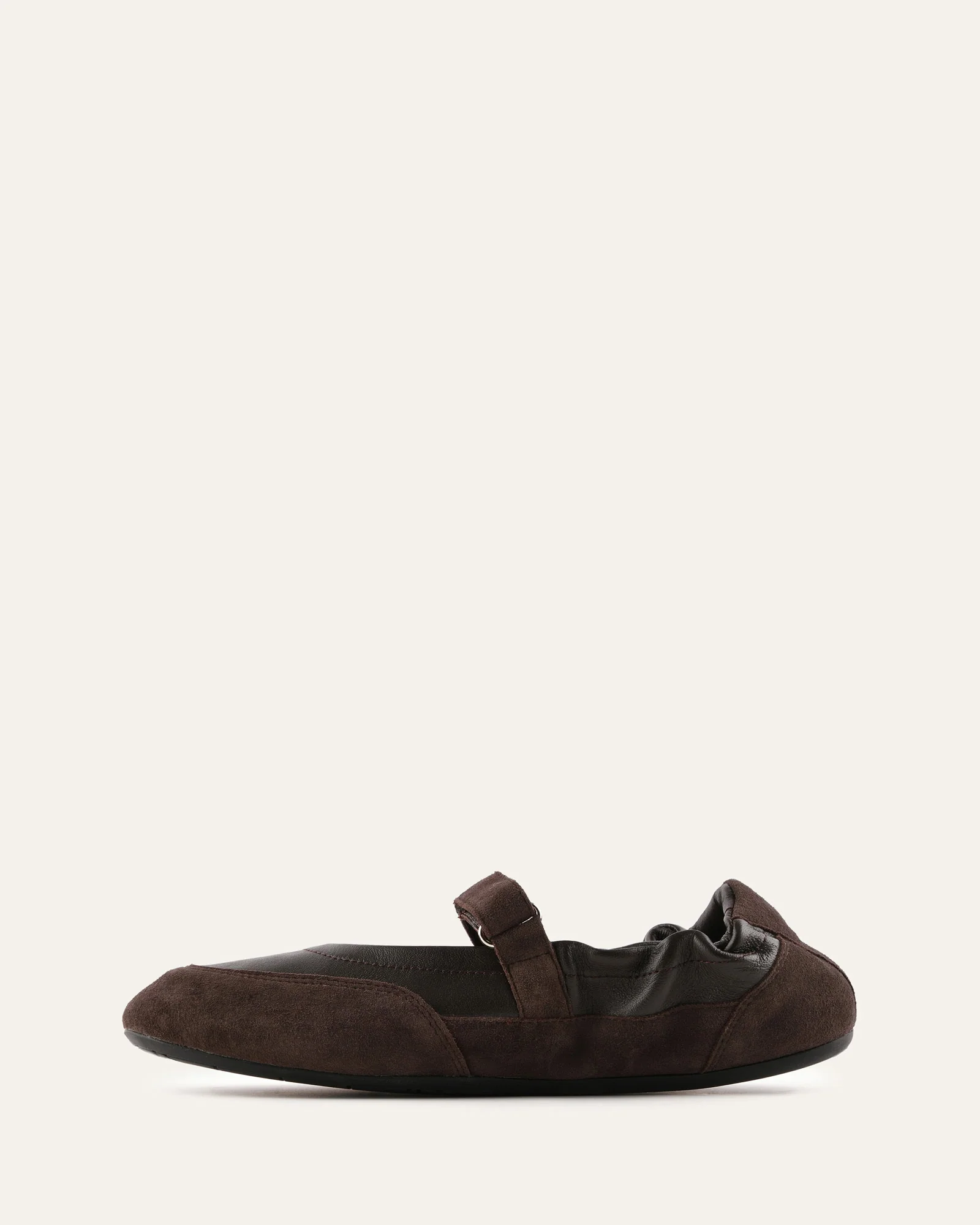 CHEVY CASUAL FLATS BITTER CHOC MULTI - Image 6