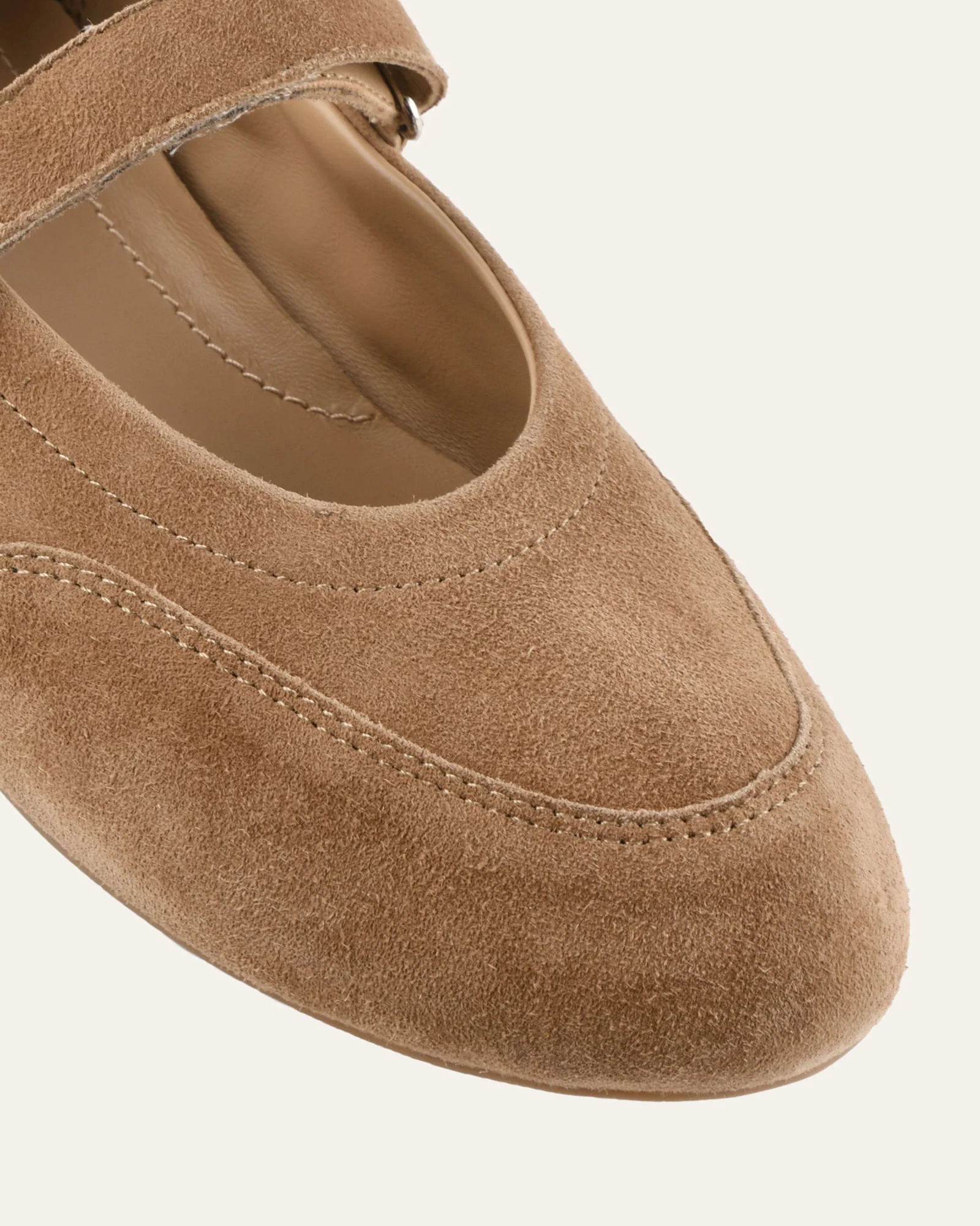 CHEVY CASUAL FLATS LATTE SUEDE - Image 3