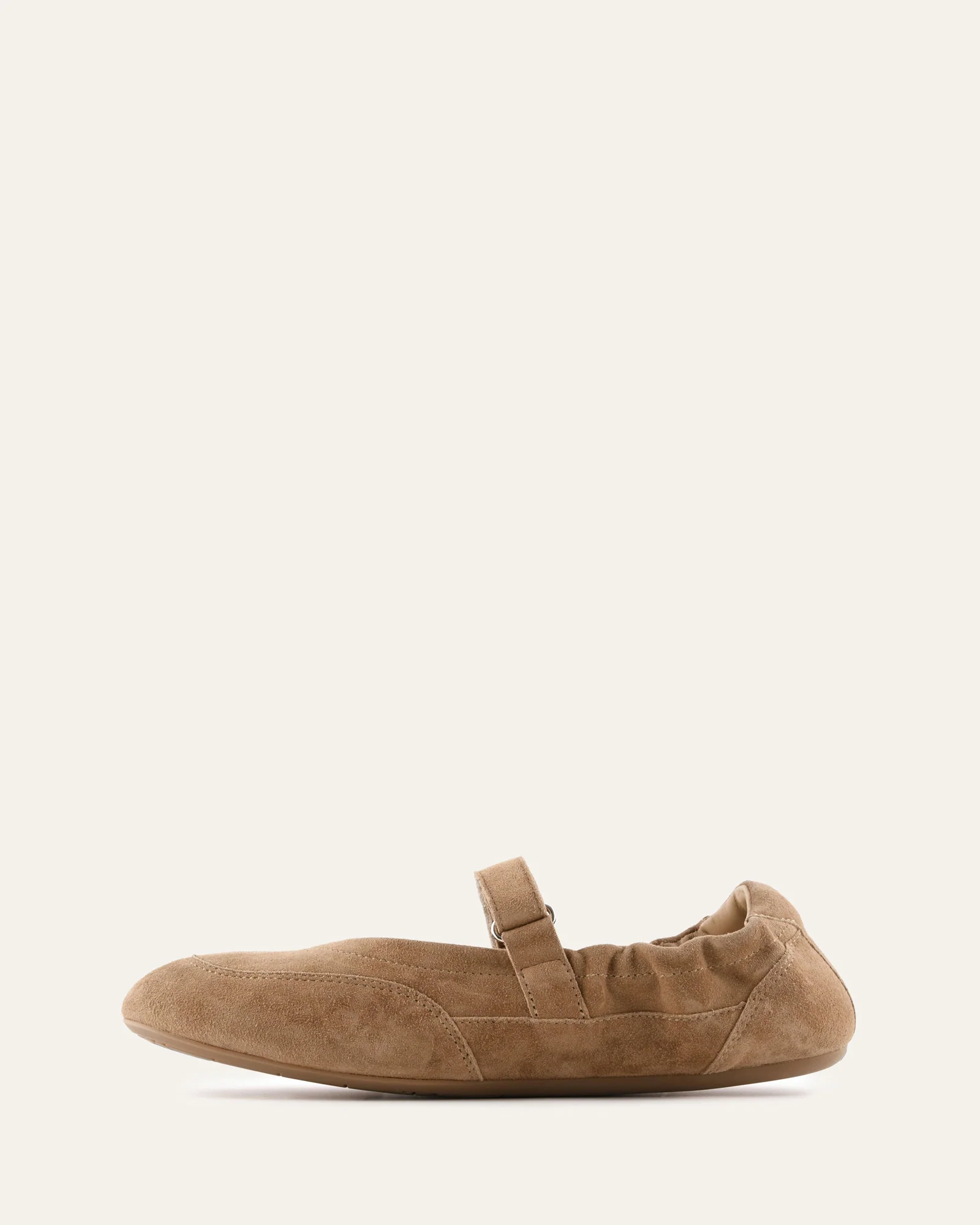 CHEVY CASUAL FLATS LATTE SUEDE - Image 5