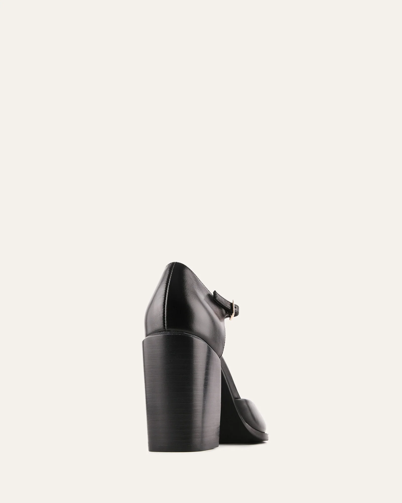 COOPER HIGH HEELS BLACK LEATHER - Image 5