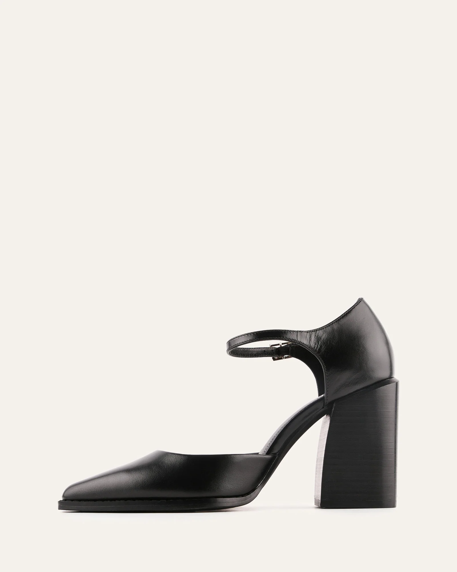 COOPER HIGH HEELS BLACK LEATHER - Image 6
