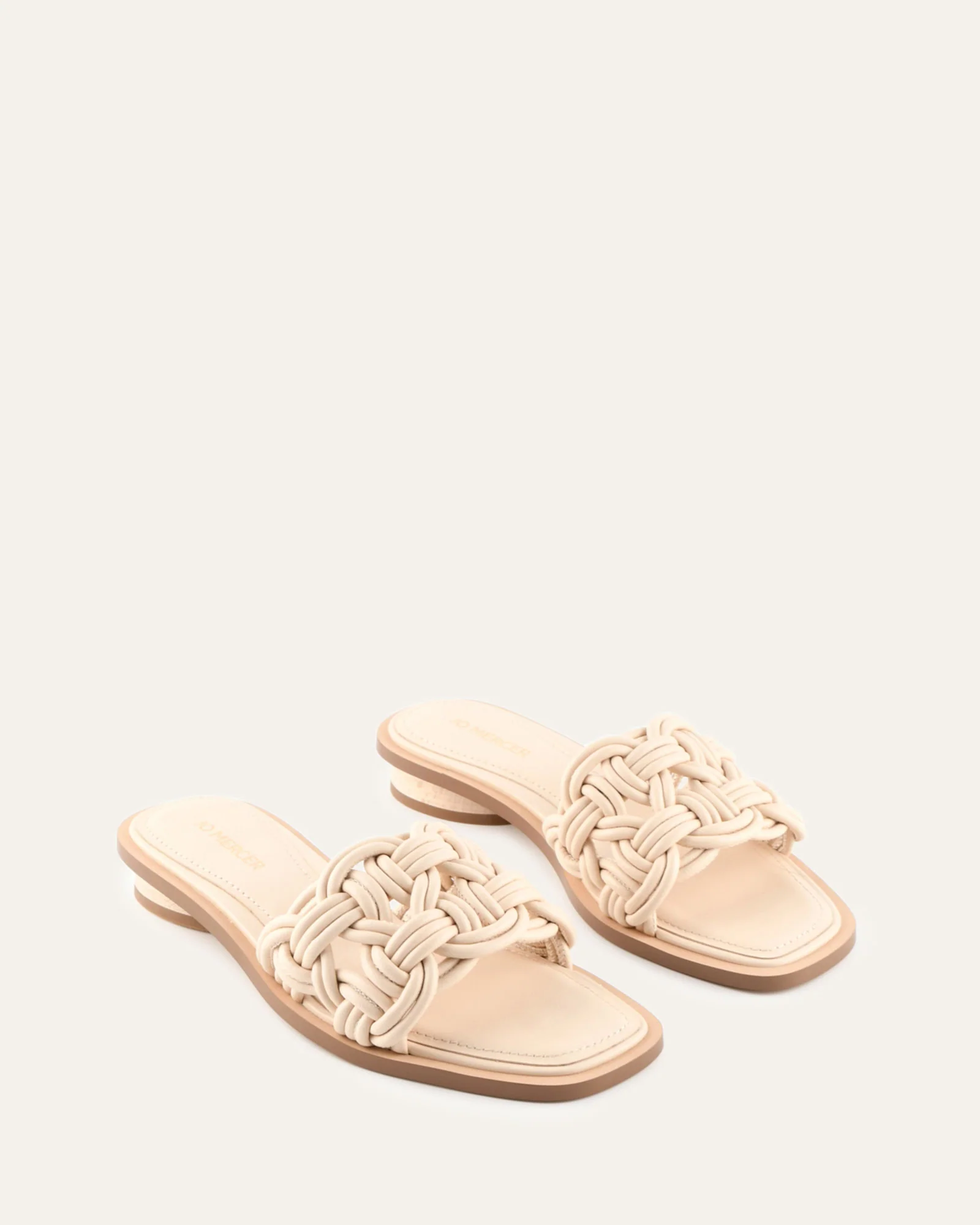 CORTA FLAT SANDALS VANILLA LEATHER - Image 2