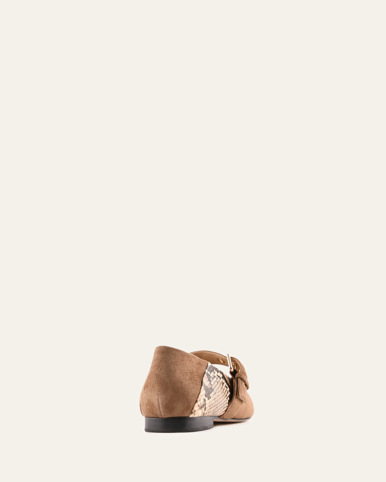 COSETTE DRESS FLATS BEIGE SNAKE MULTI - Image 5