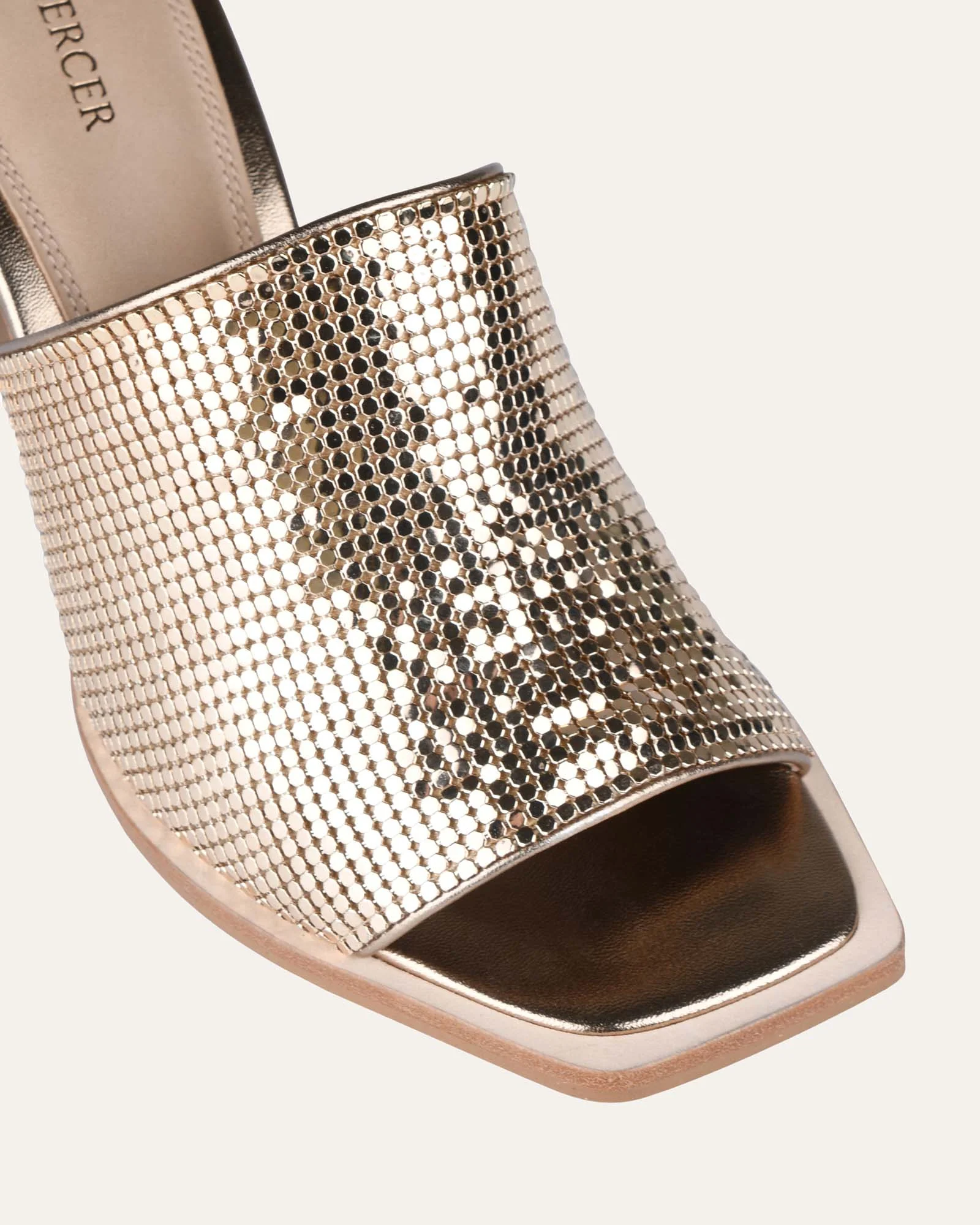 CUPID HIGH HEEL SANDALS GOLD - Image 4