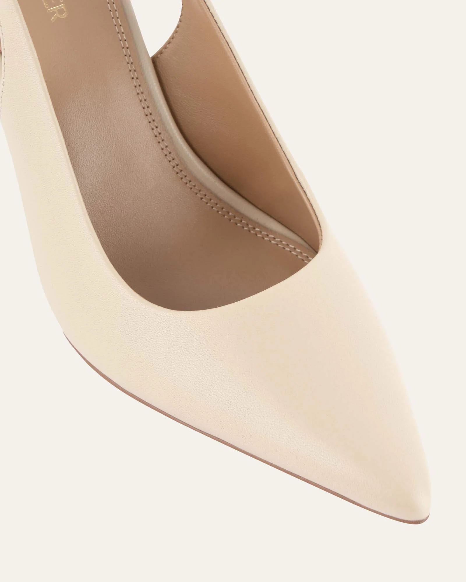 DANICA HIGH HEELS SAND LEATHER - Image 4