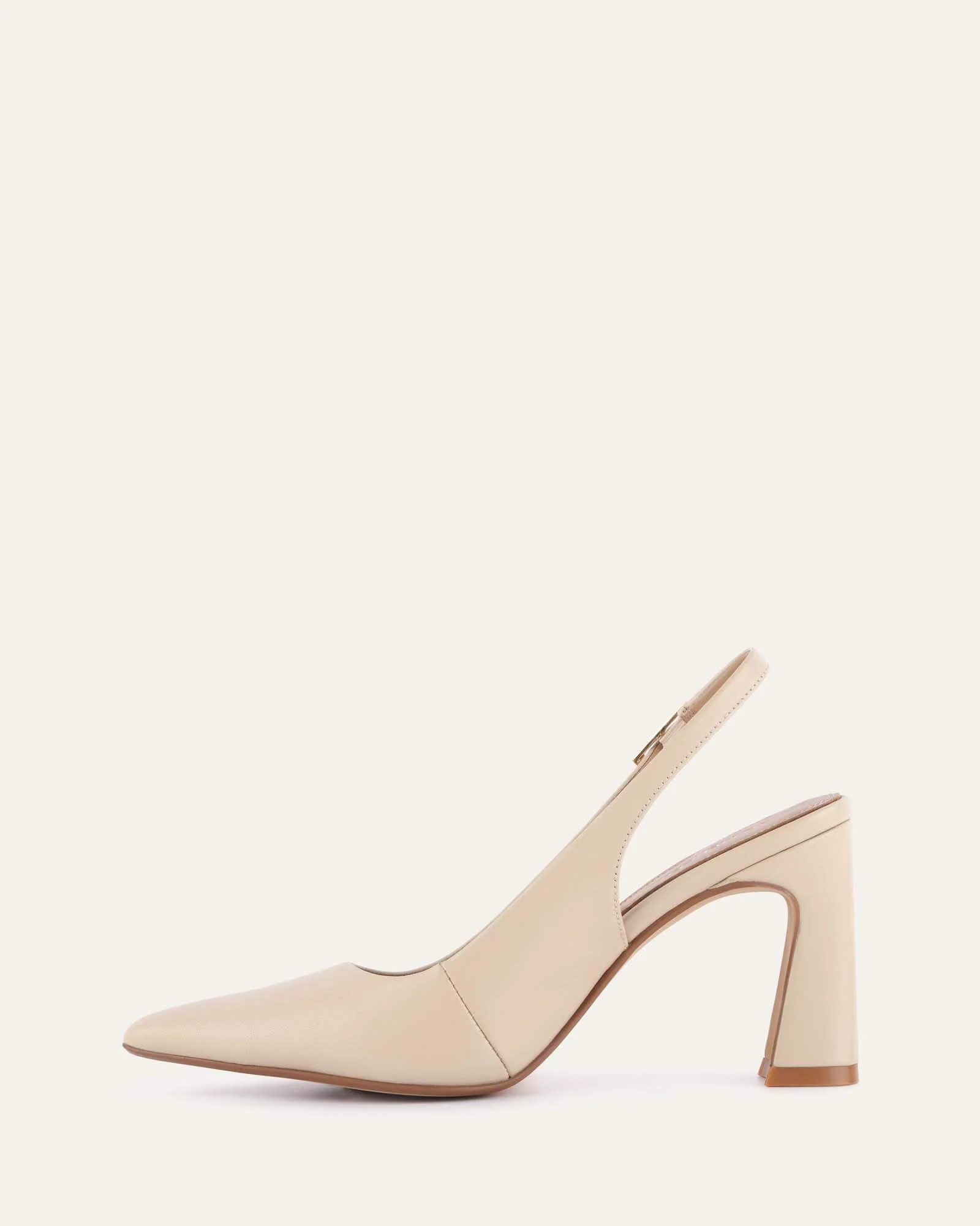DANICA HIGH HEELS SAND LEATHER - Image 6