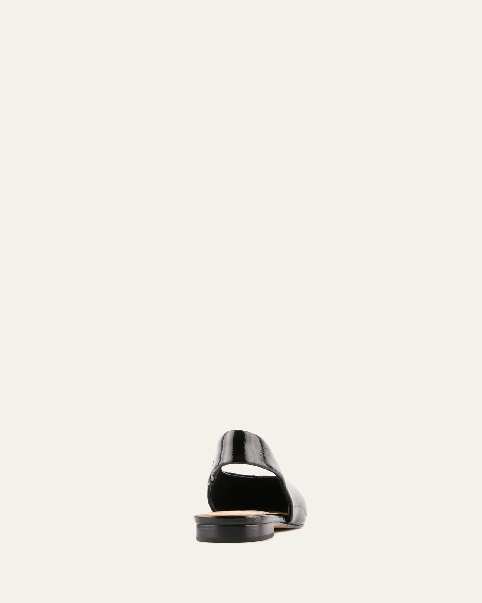 DAPHNE DRESS FLATS BLACK CRINKLE PATENT - Image 5