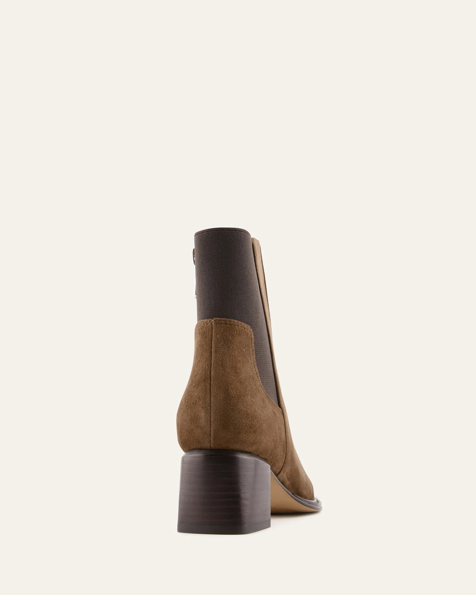 DARLA MID ANKLE BOOTS BARK SUEDE - Image 5