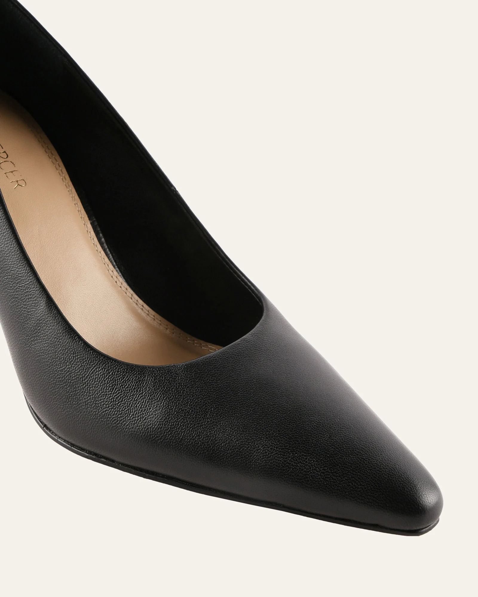 DASH HIGH HEELS BLACK LEATHER - Image 4