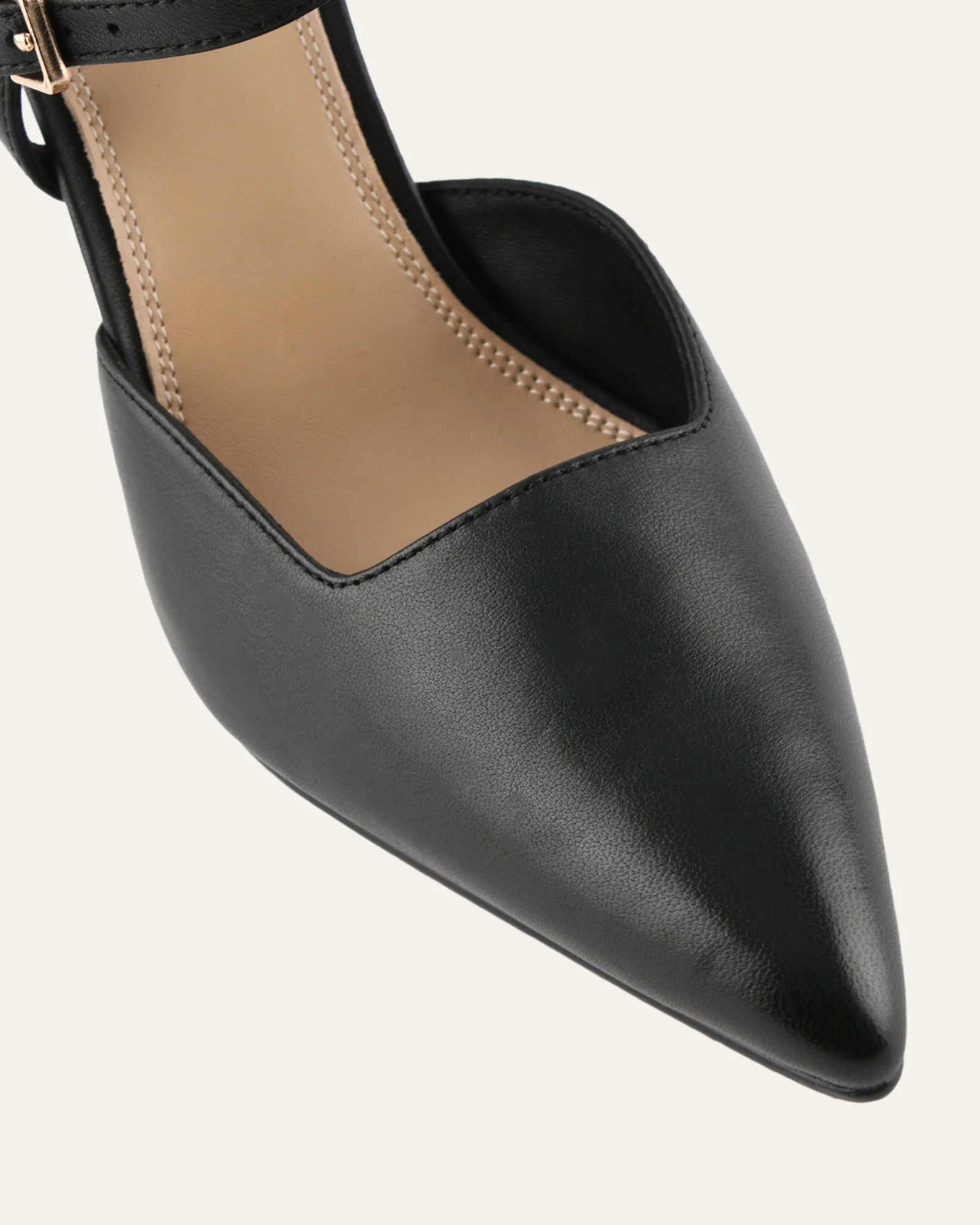 DAWN HIGH HEELS BLACK LEATHER - Image 4