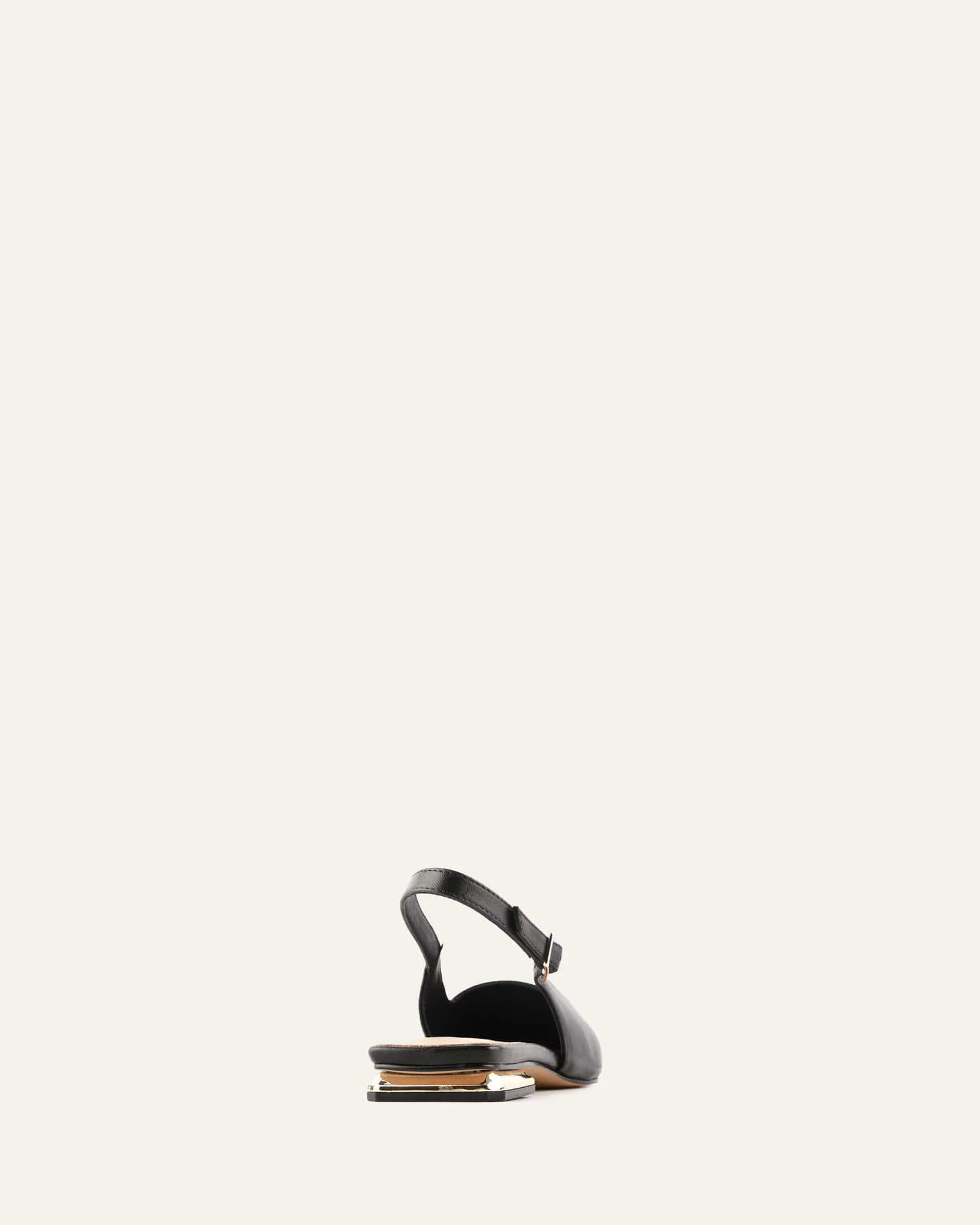 ECLIPSE DRESS FLATS BLACK LEATHER - Image 5