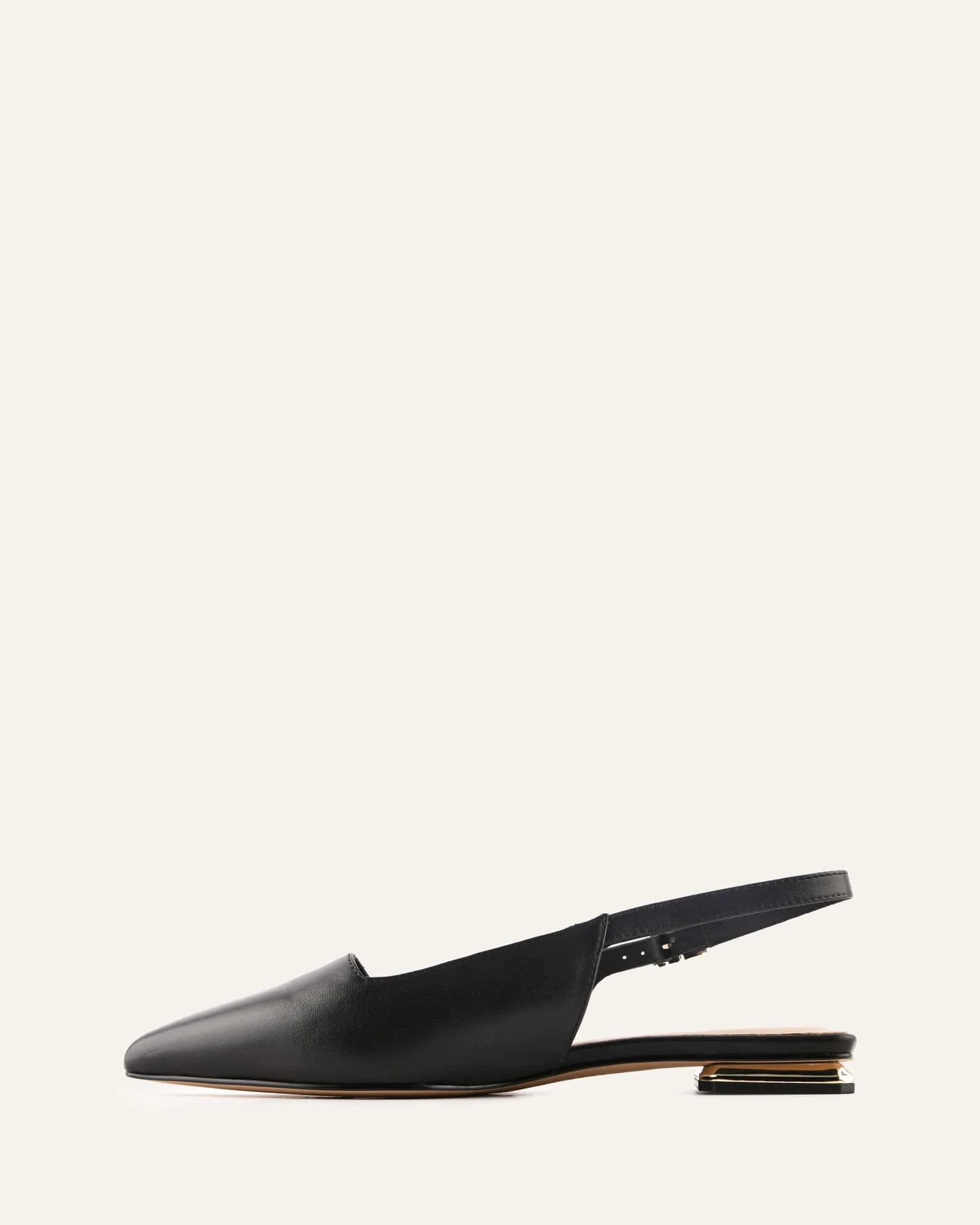 ECLIPSE DRESS FLATS BLACK LEATHER - Image 6