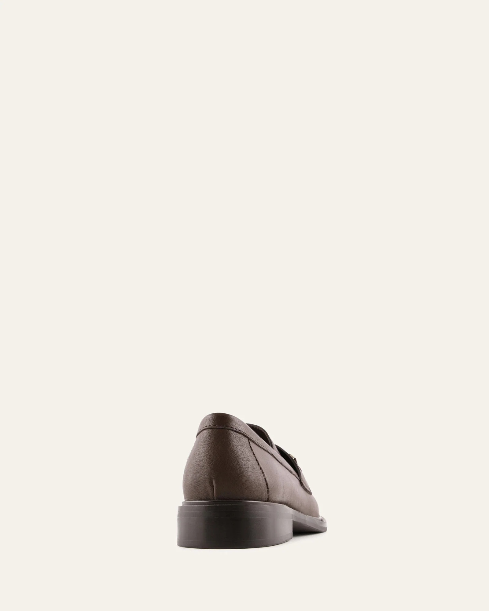 EDGAR LOAFERS CHOCOLATE LEATHER - Image 5
