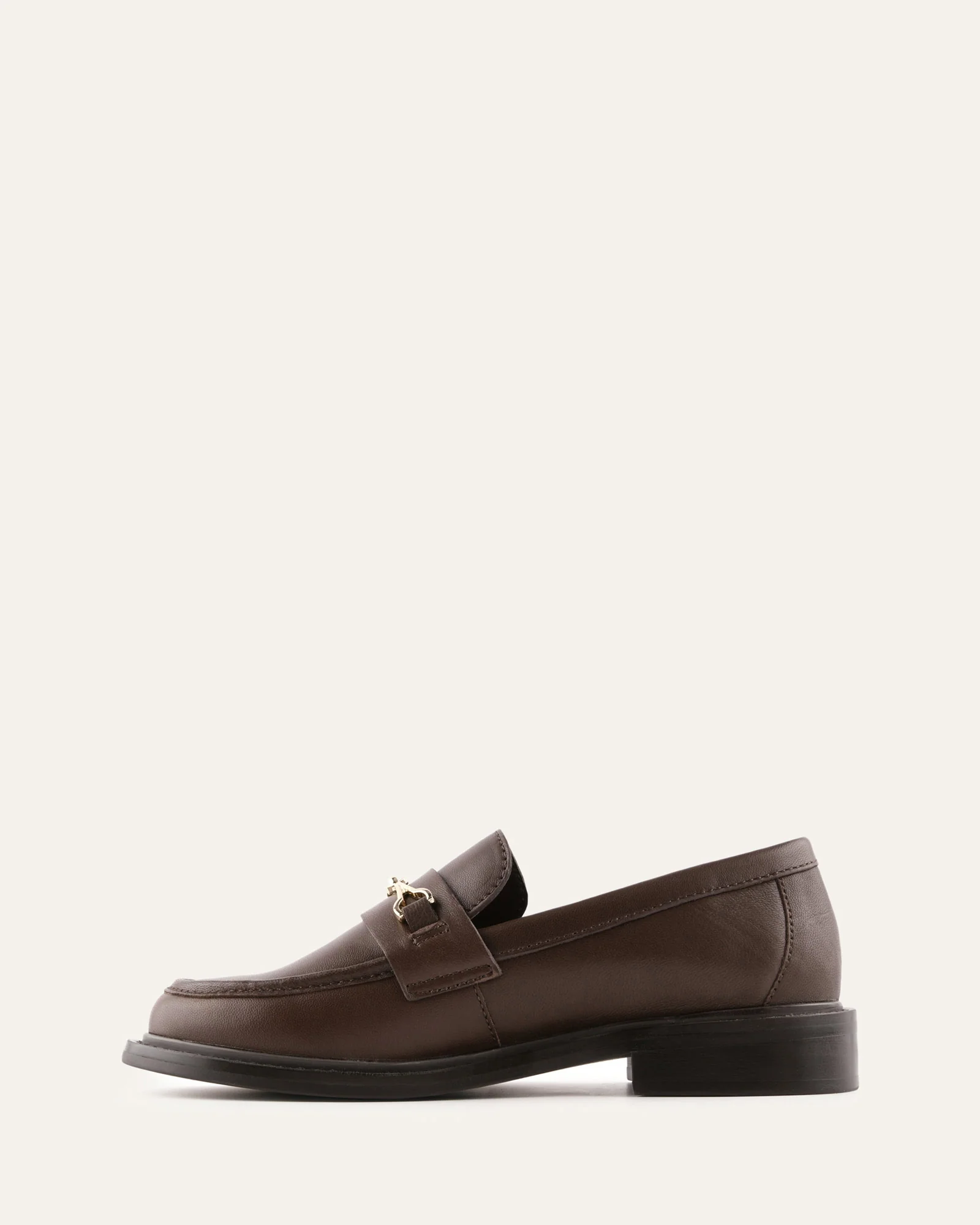 EDGAR LOAFERS CHOCOLATE LEATHER - Image 6