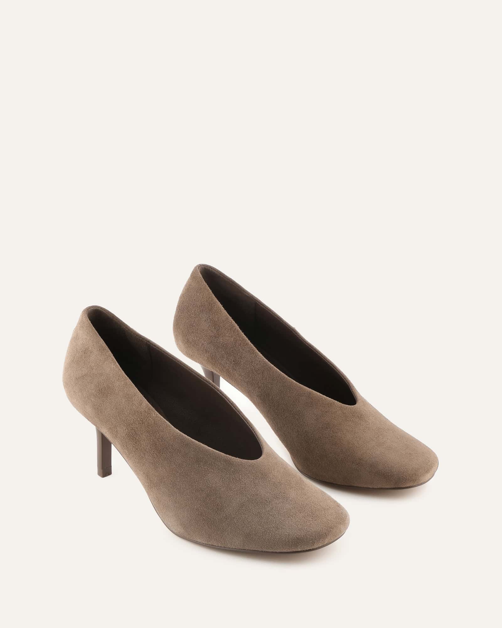ELLA MID HEELS ASH SUEDE - Image 3