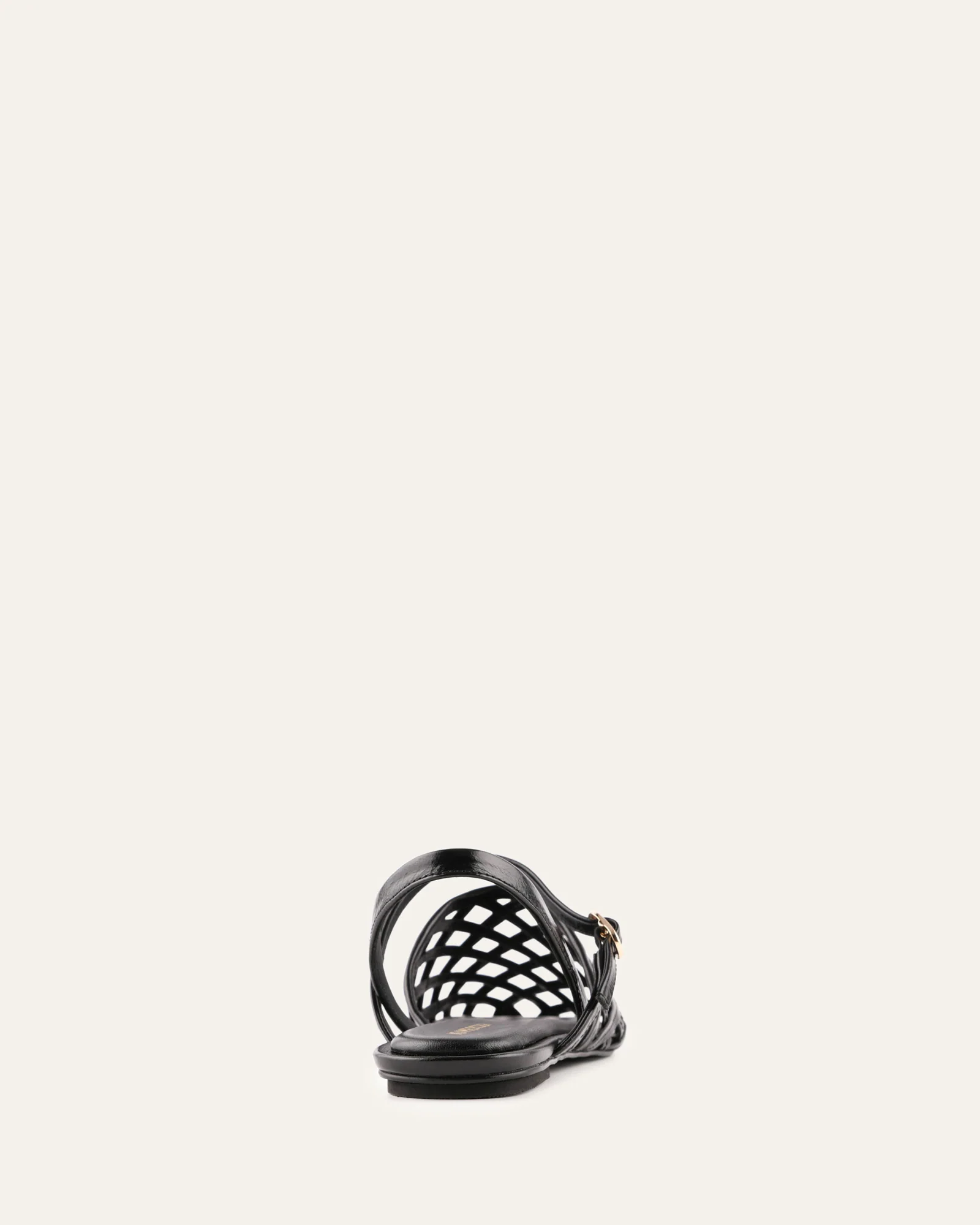 EROS CASUAL FLATS BLACK LEATHER - Image 5