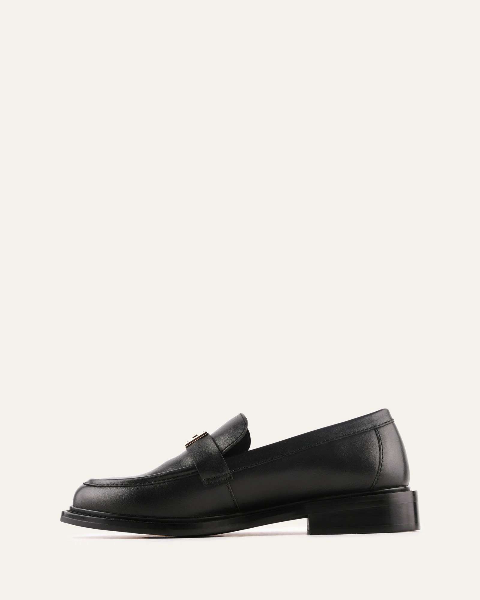 ERYN LOAFERS BLACK LEATHER - Image 5