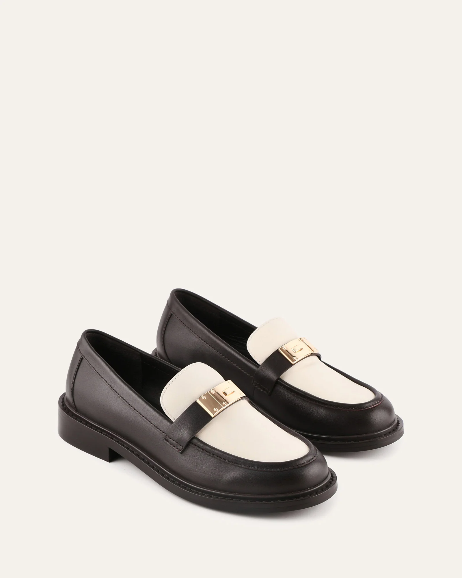ERYN LOAFERS CACAO LEATHER - Image 3